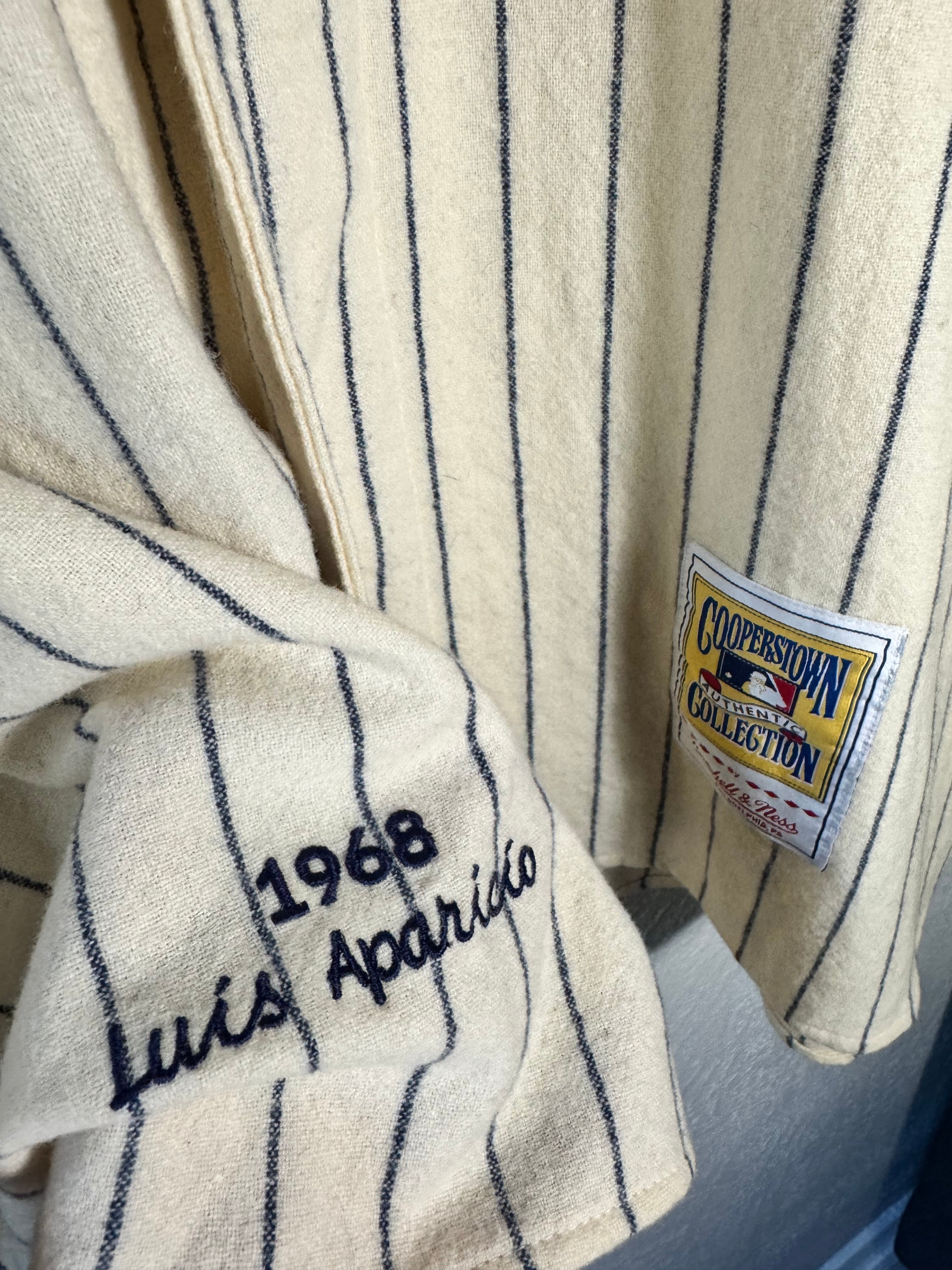 Authentic Mitchell & Ness 1968 Luis Aparicio Chicago White Sox Jersey Sz 52 XXL