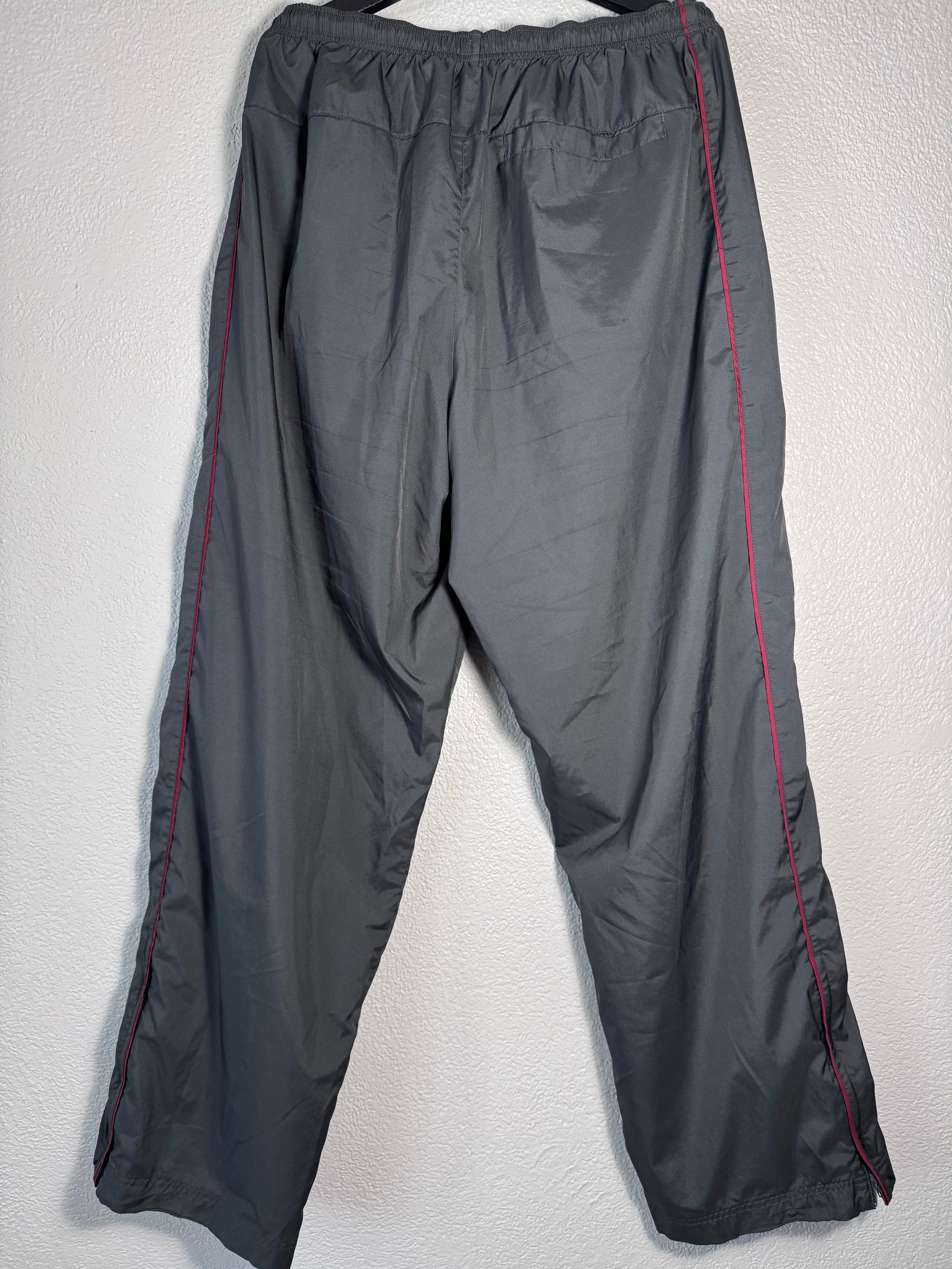 Nike Dark Grey/Burgundy Track Pants