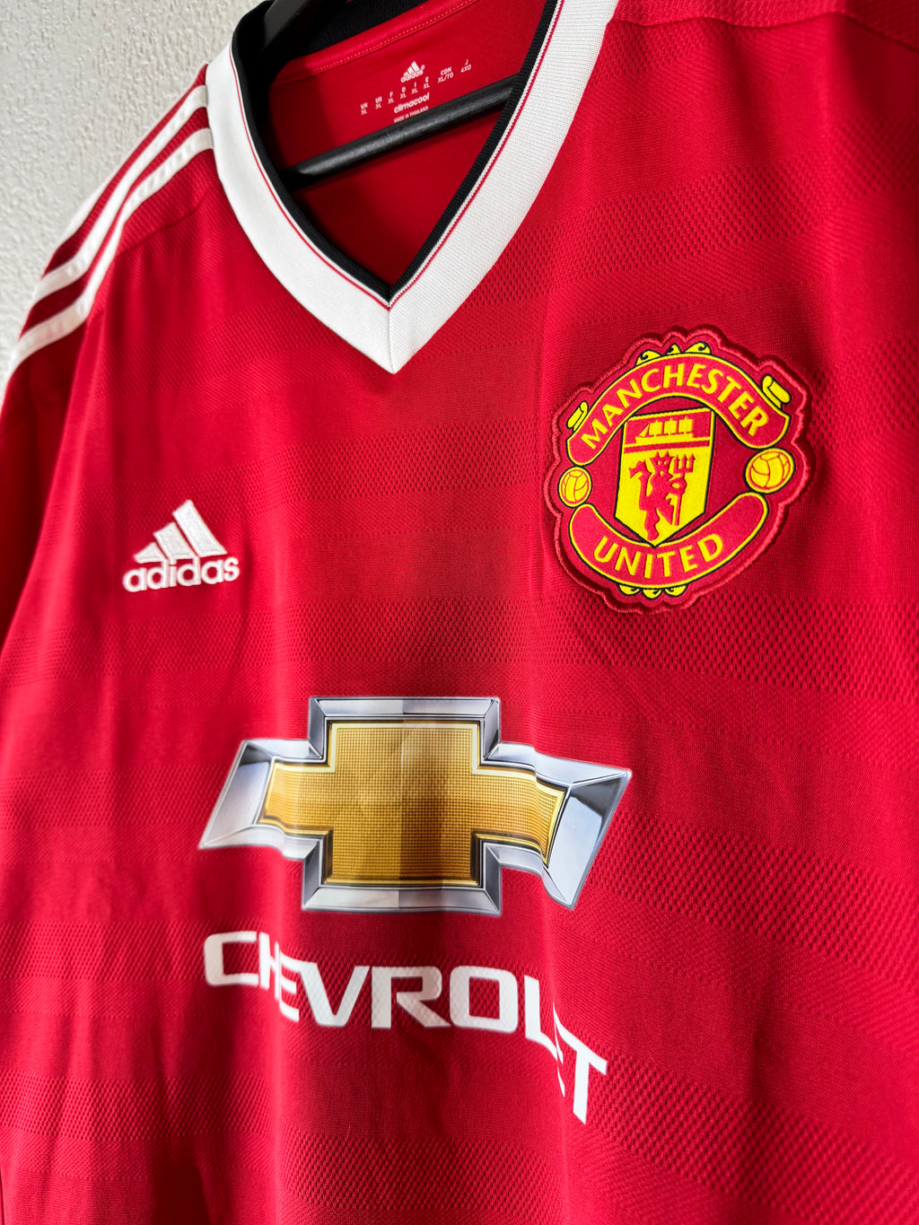 Adidas Manchester United 2015/16 Home Kit Jersey XL