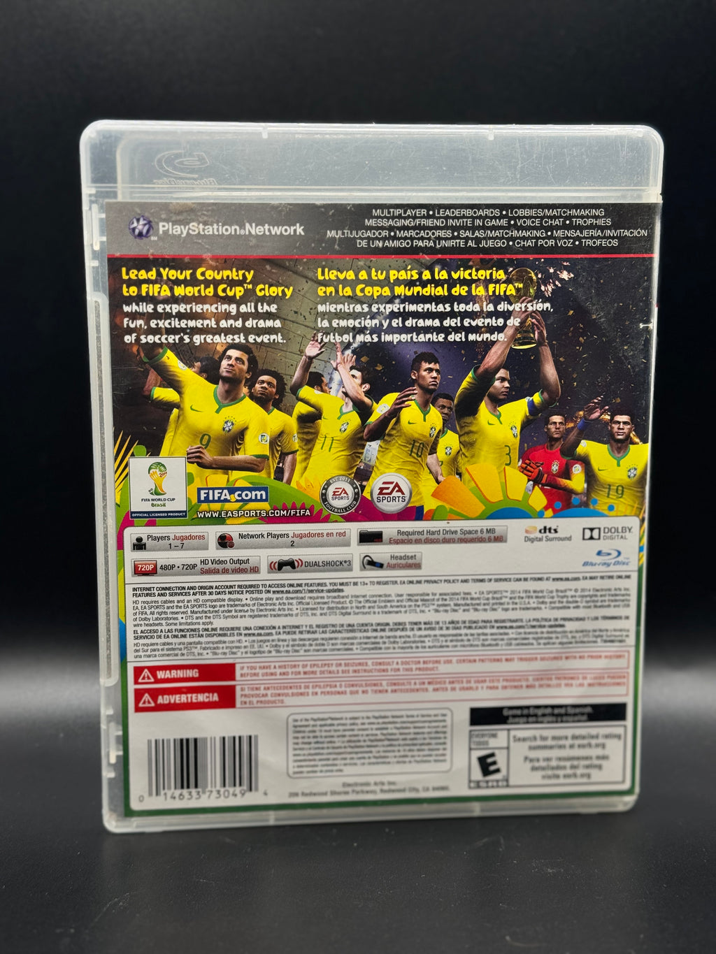 PS3 2014 FIFA World Cup Brazil Complete in Box