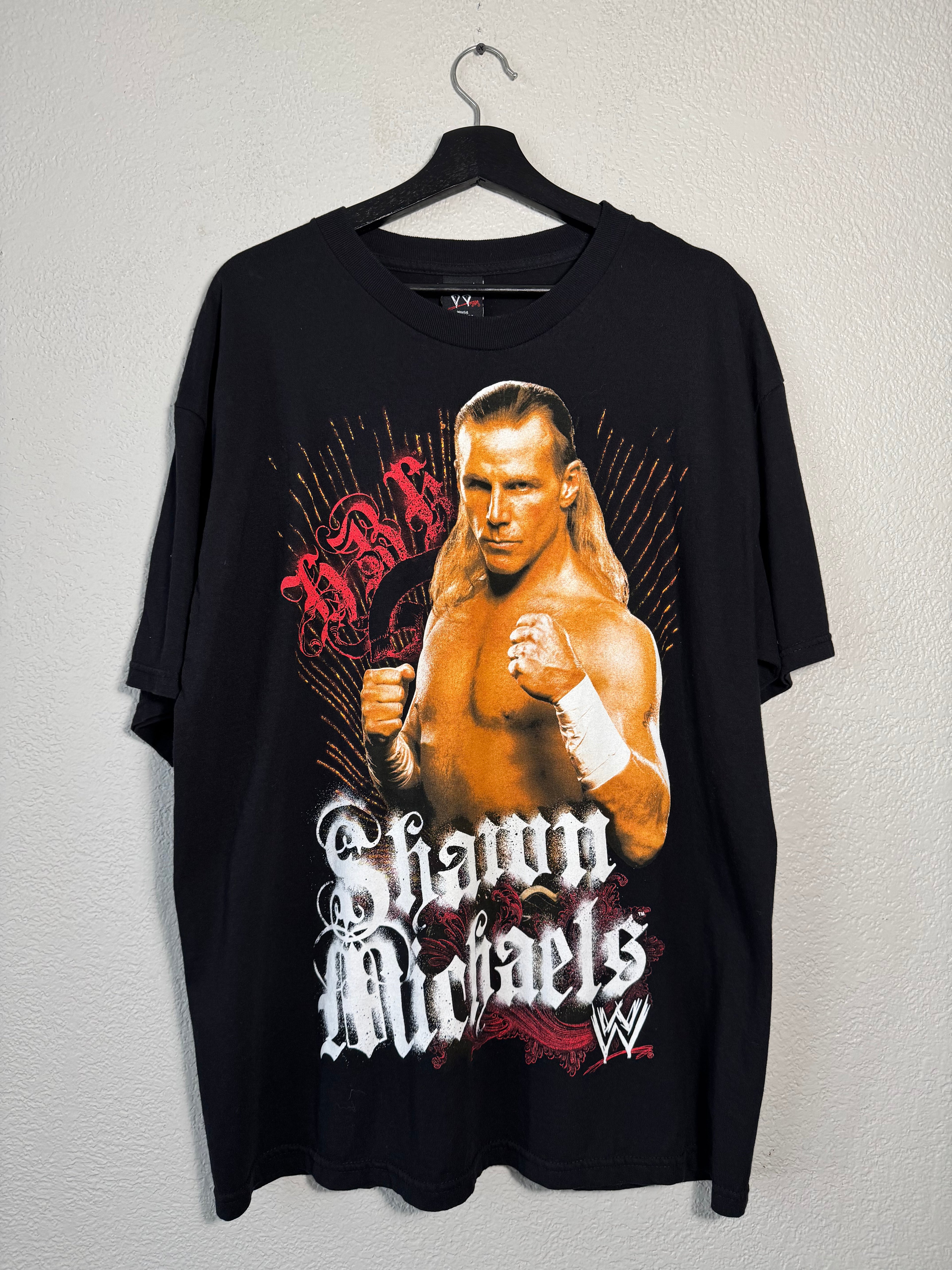 Vintage 2007 WWE Shawn Michaels Shirt Size XL