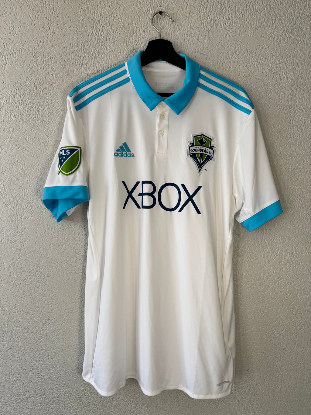 Adidas MLS Seattle Sounders FC  2017/18  Away Jersey Size Large