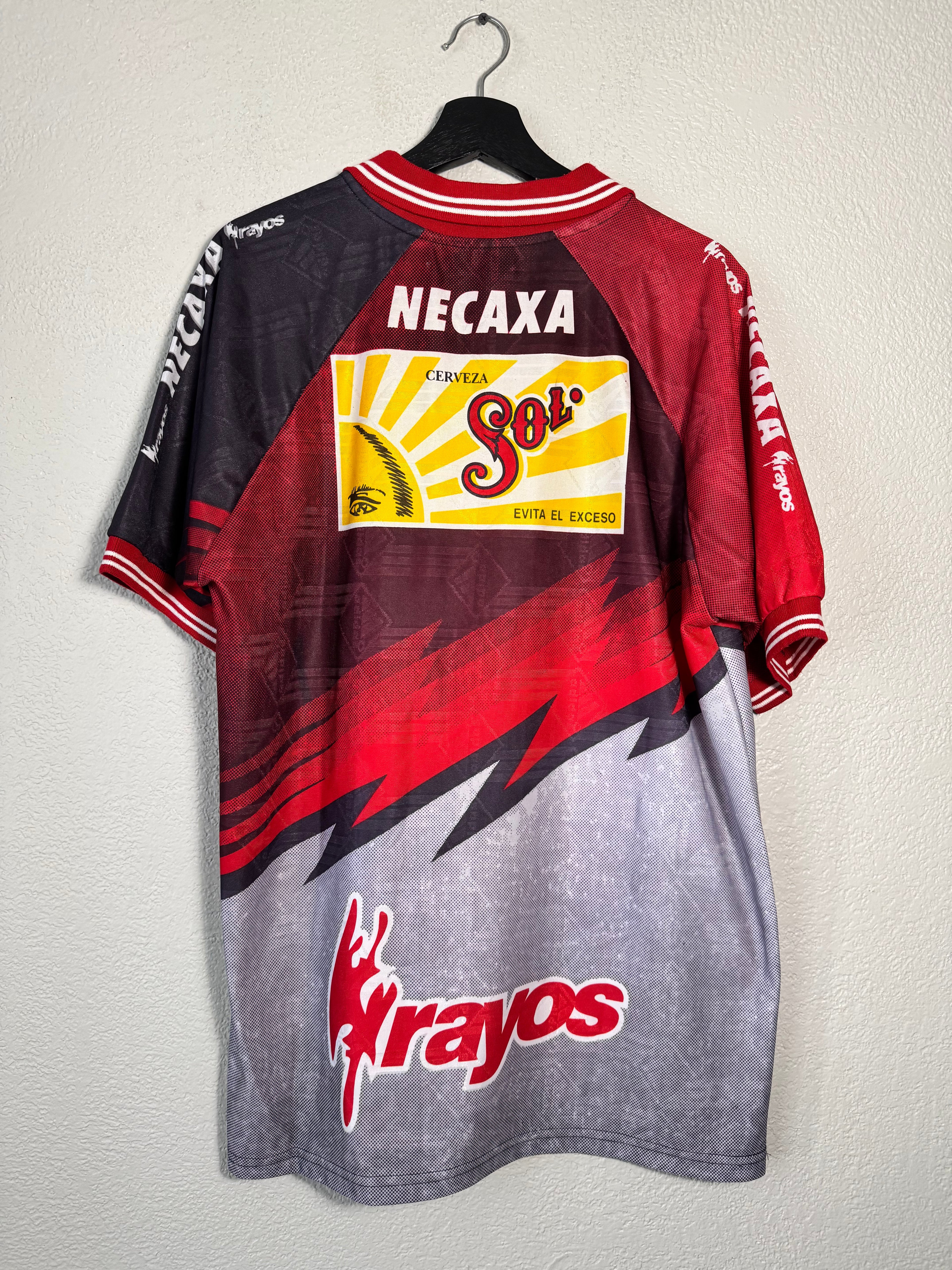 Vintage Necaxa Mexico BOOT Jersey Size XL