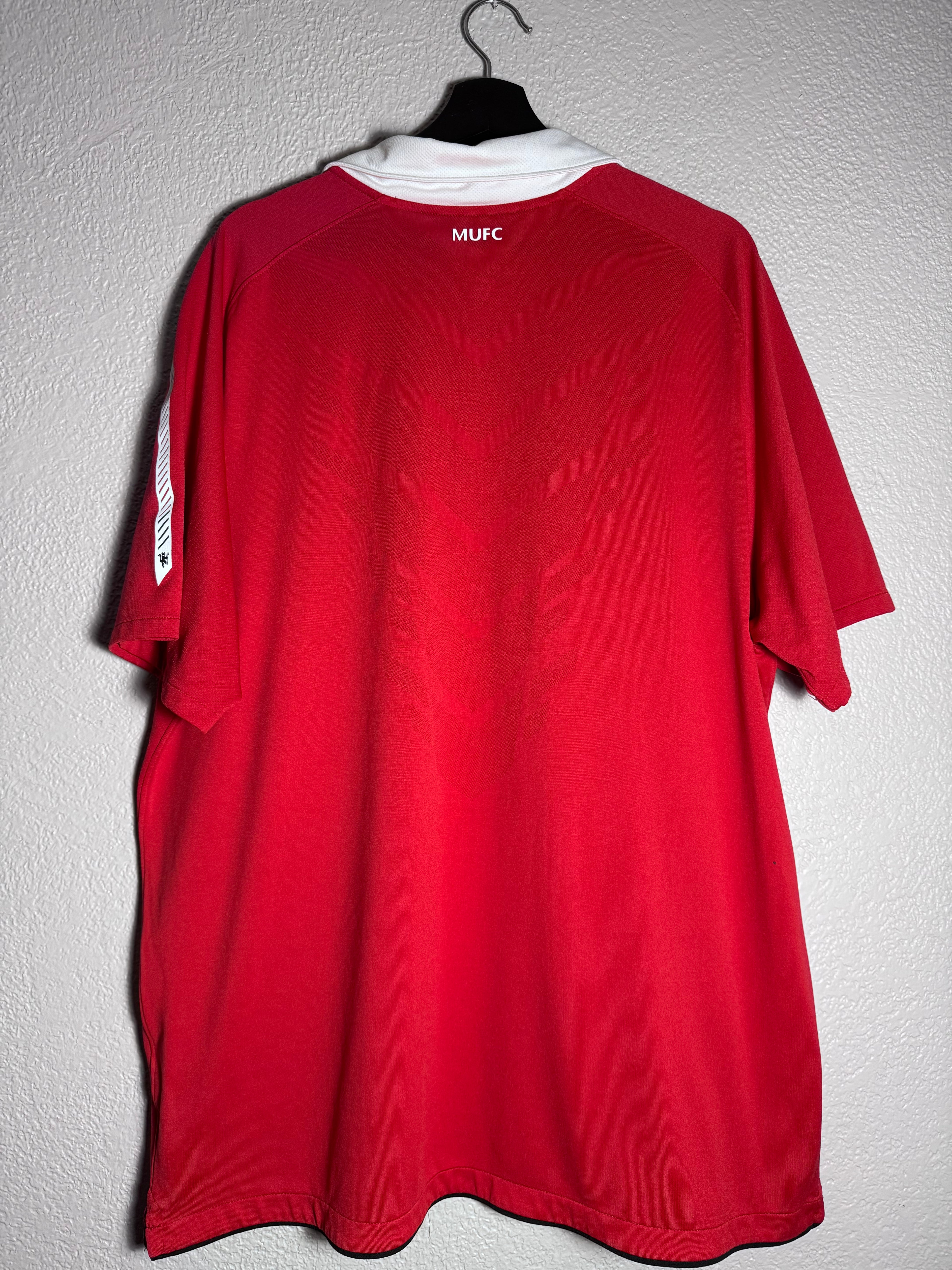 MANCHESTER UNITED 2010-2011 HOME FOOTBALL SHIRT SOCCER JERSEY NIKE SIZE XXL