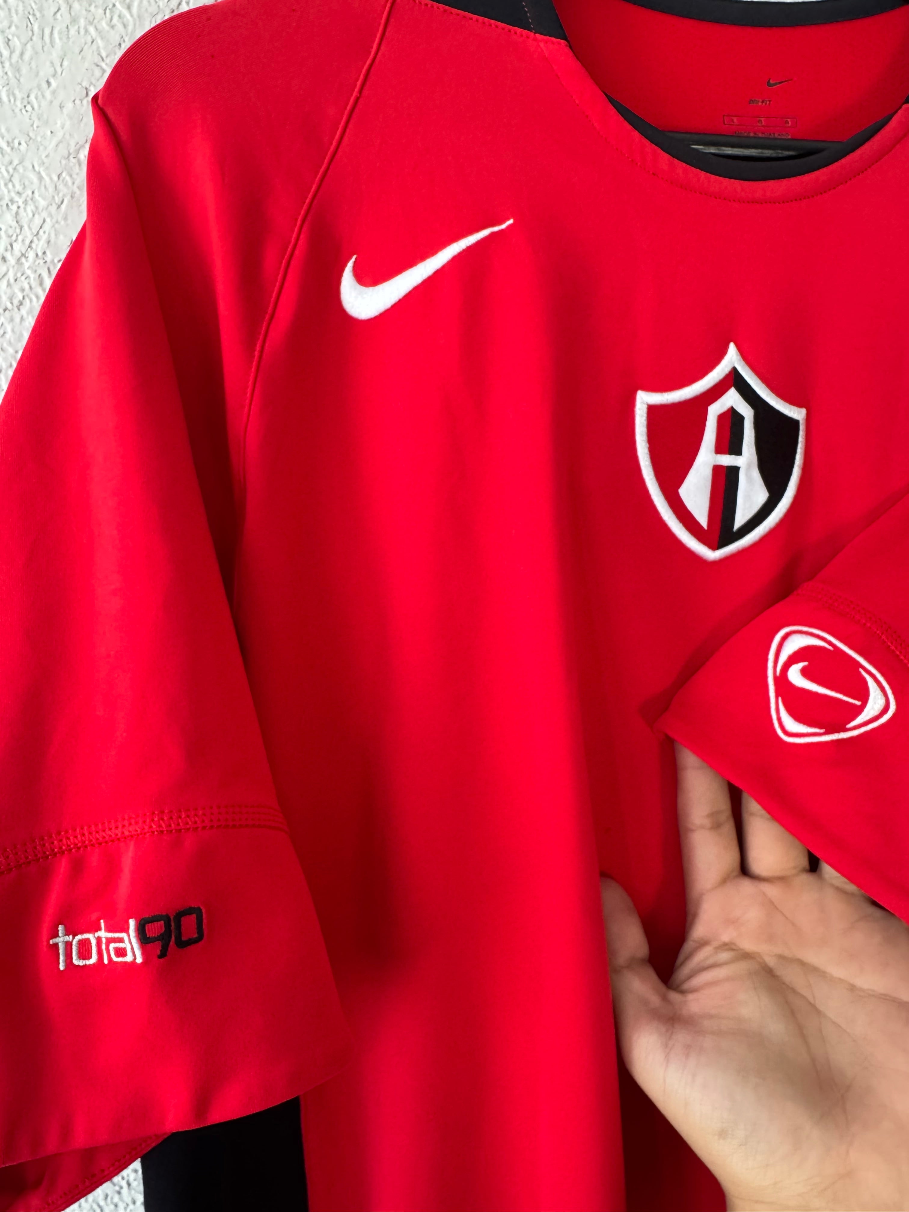Vintage Nike Total 90 Atlas Liga Mx 2004/05 Training Jersey Size Large