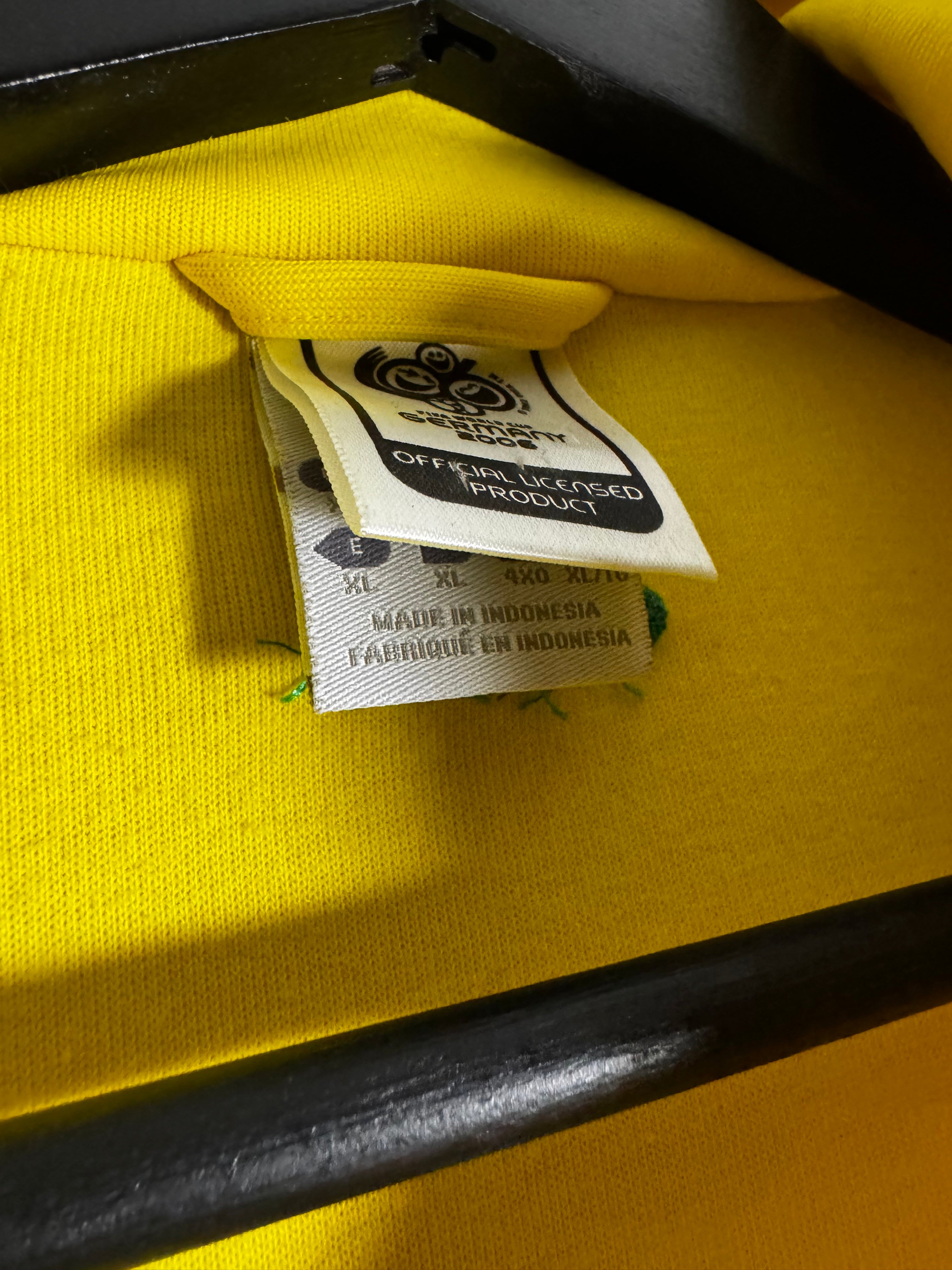 Adidas Original Brazil National Team 2006 World Cup Jacket