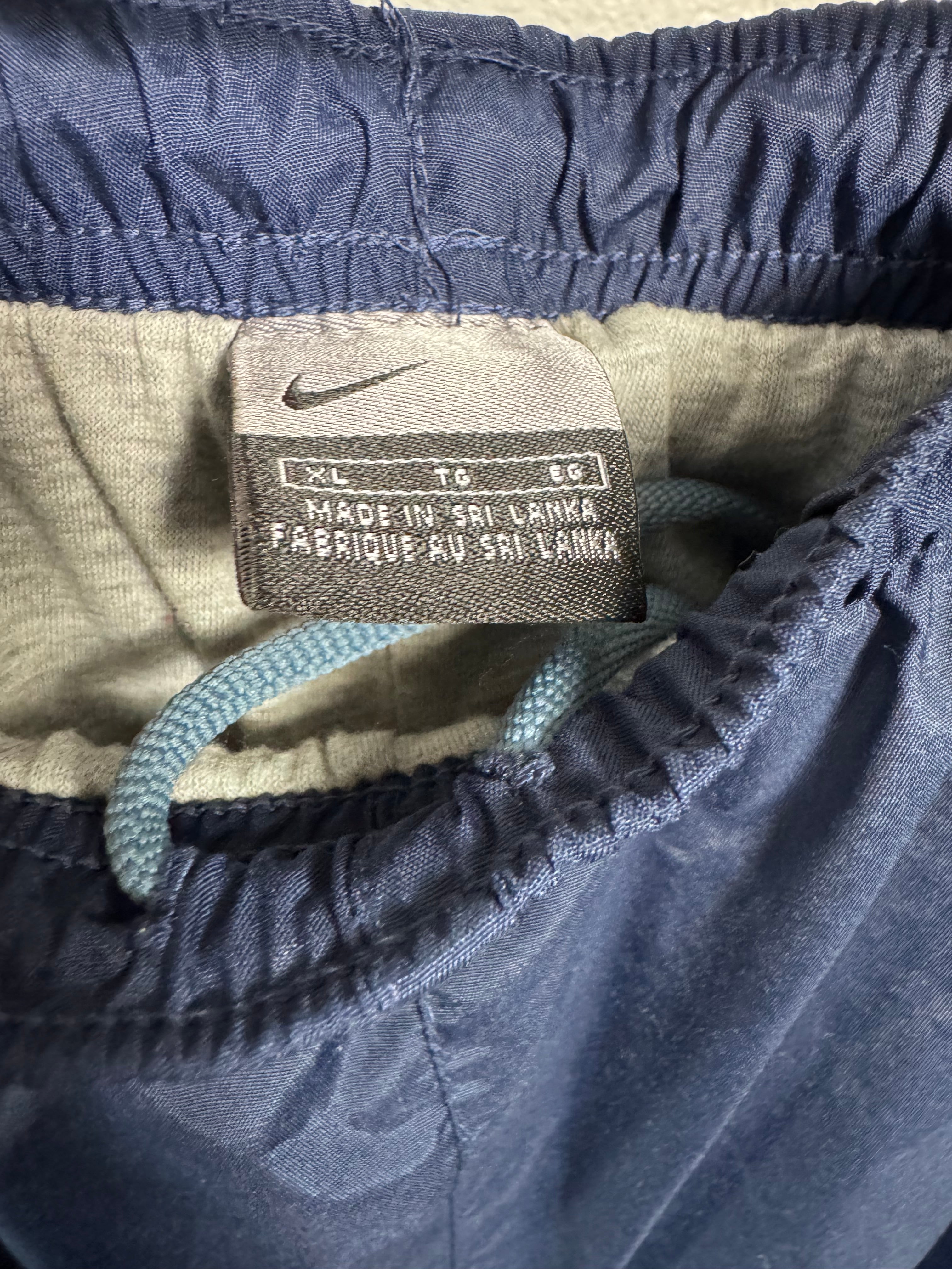 Nike Navy/Baby Blue Track Pants