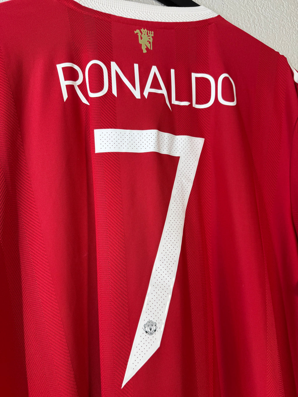 RONALDO MANCHESTER UNITED 2021/2022 SOCCER FOOTBALL JERSEY SIZE XXL