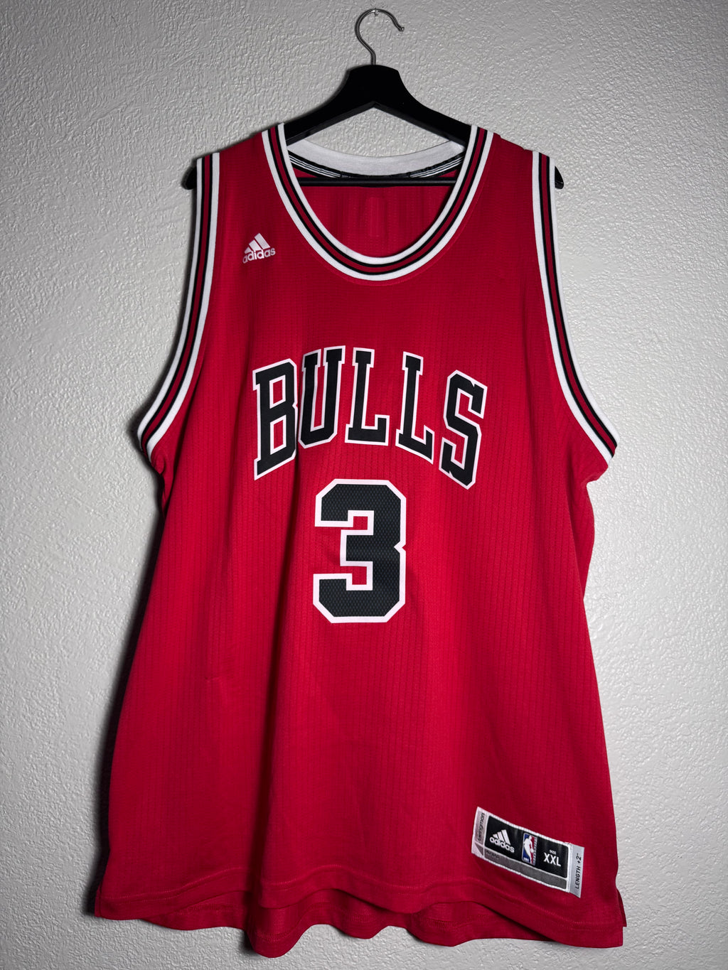 Adidas Chicago Bulls 2016 Wade Jersey Size XXL