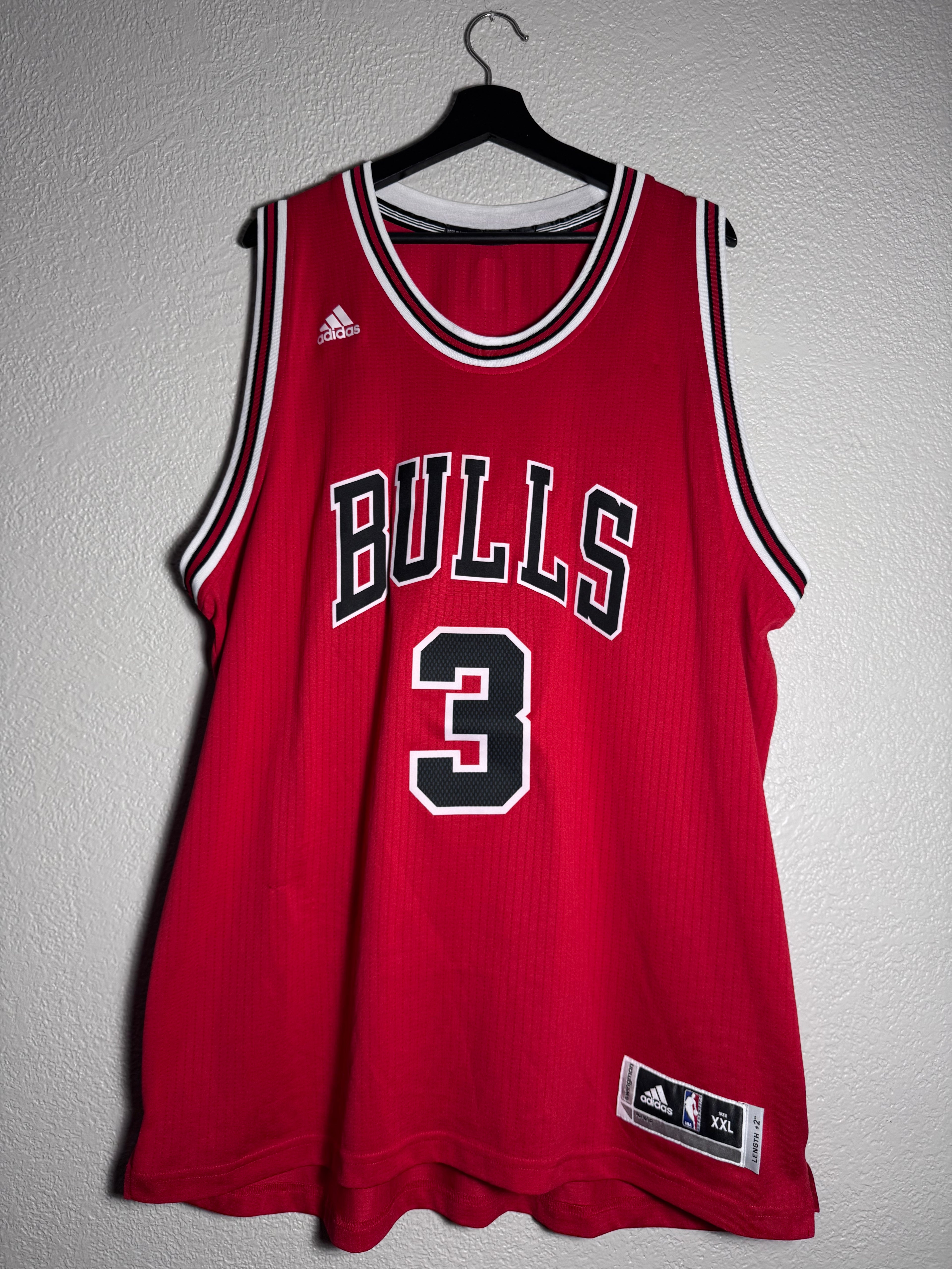 Adidas Chicago Bulls 2016 Wade Jersey Size XXL