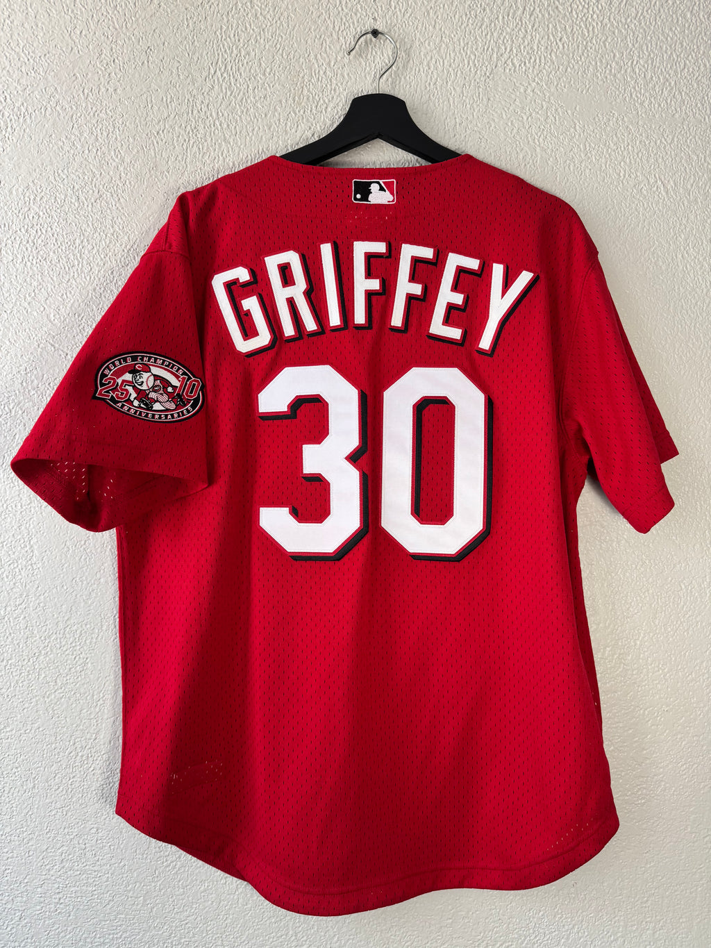 Mitchell & Ness Cincinnati Reds Ken Griffey Cooperstown Jersey Size 44 Large
