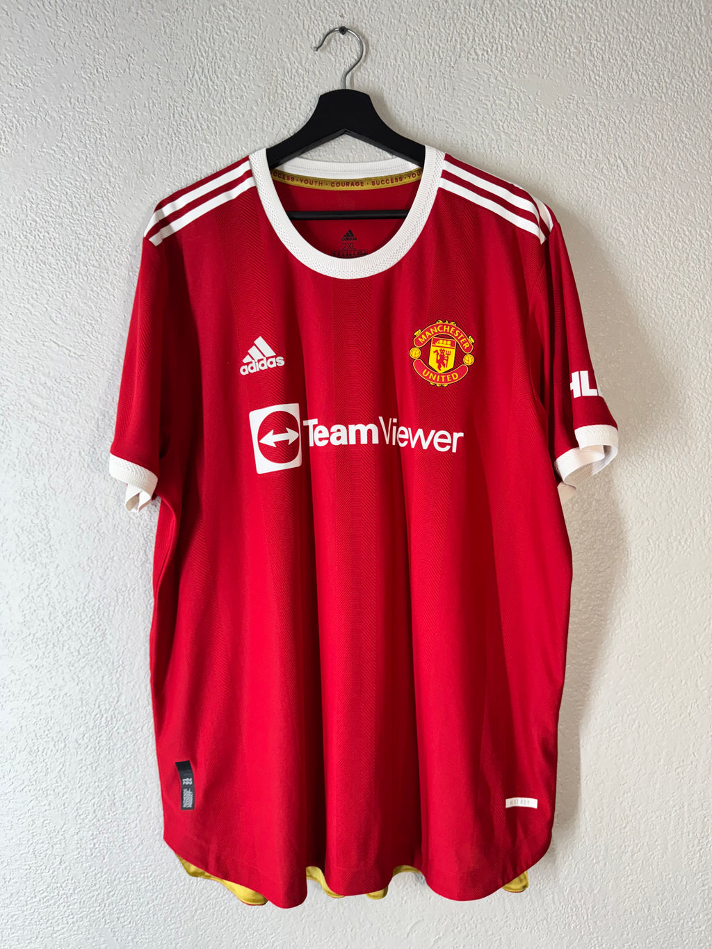 RONALDO MANCHESTER UNITED 2021/2022 SOCCER FOOTBALL JERSEY SIZE XXL