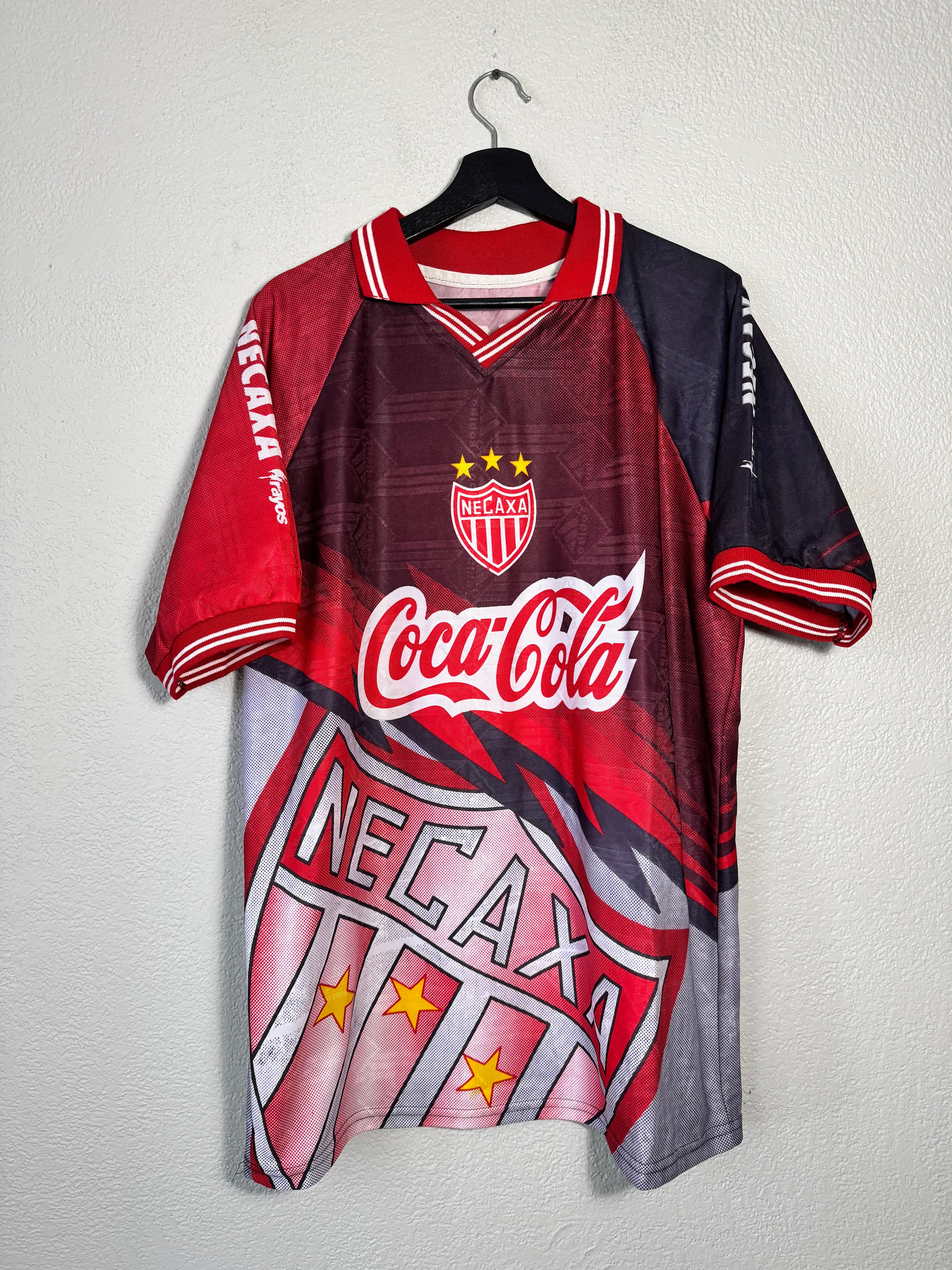 Vintage Necaxa Mexico BOOT Jersey Size XL