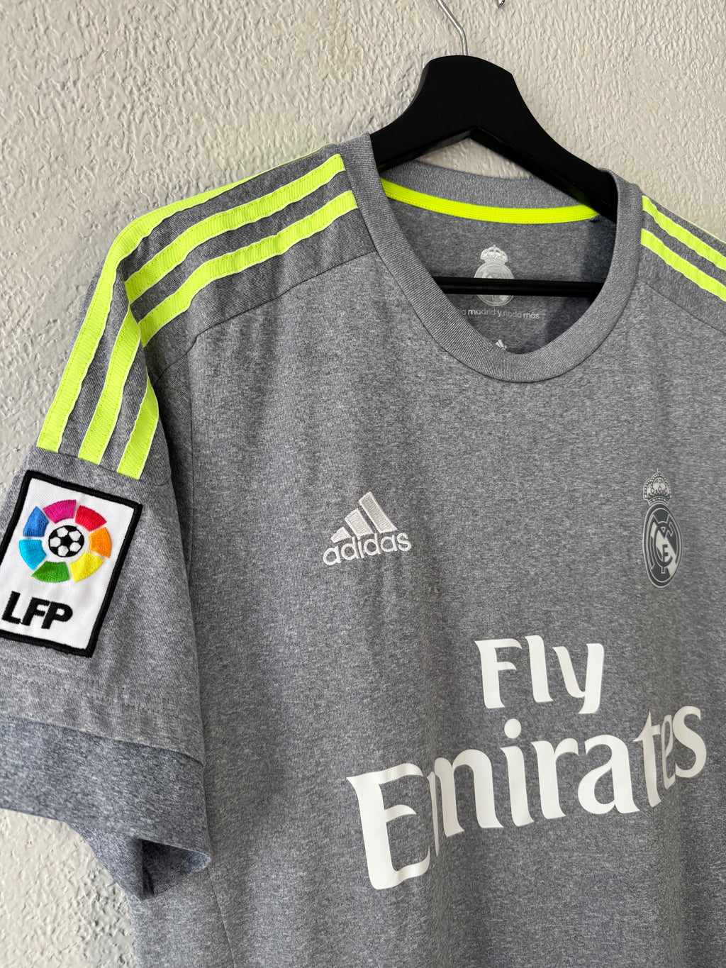 Adidas Real Madrid 2015/16 Gareth Bale Away Jersey Size Large
