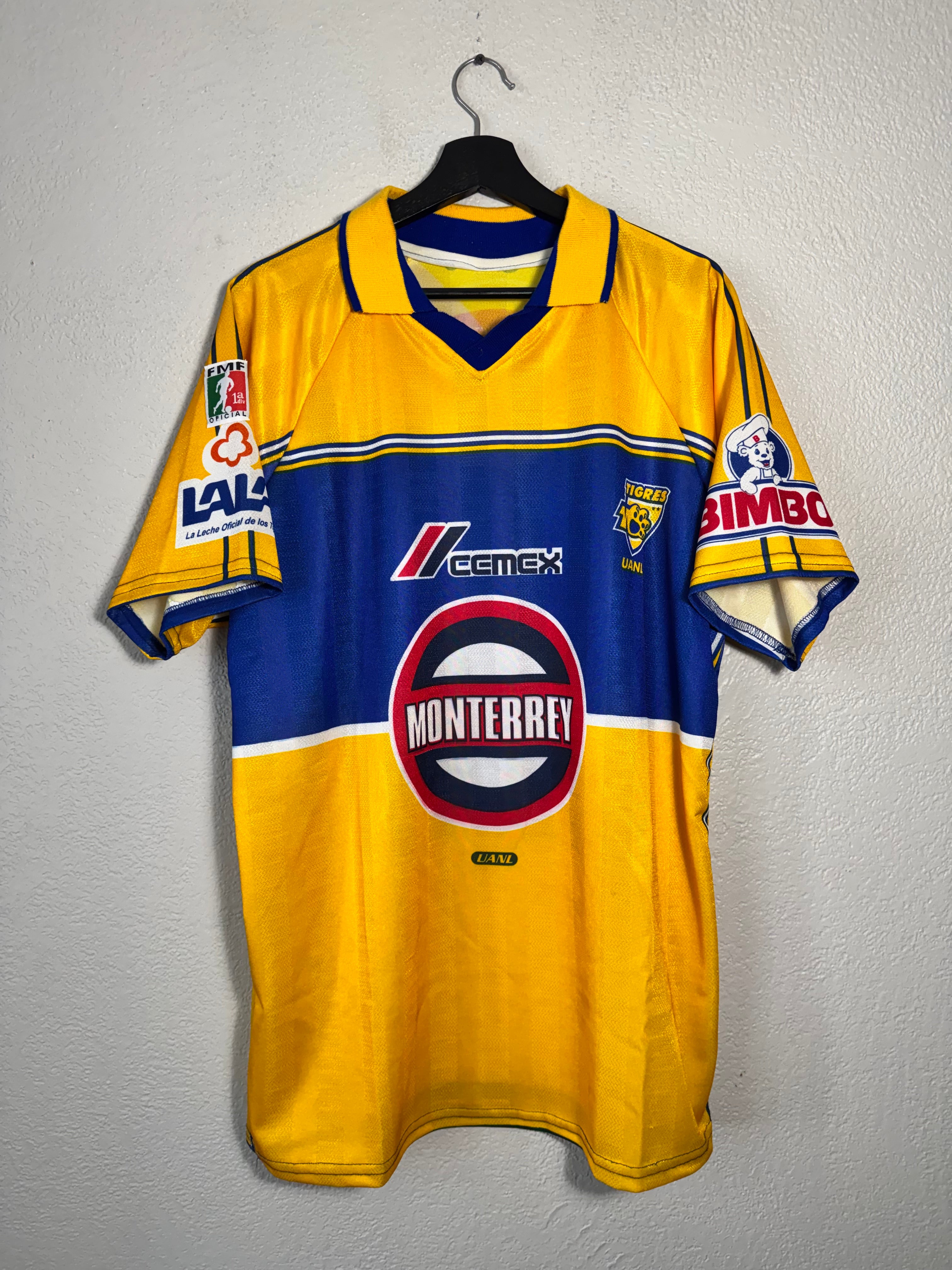 Vintage Tigres Mexican BOOT Jersey Size XL