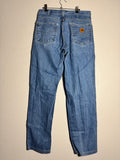 Carhartt Blue Denim Jeans Size 34x36