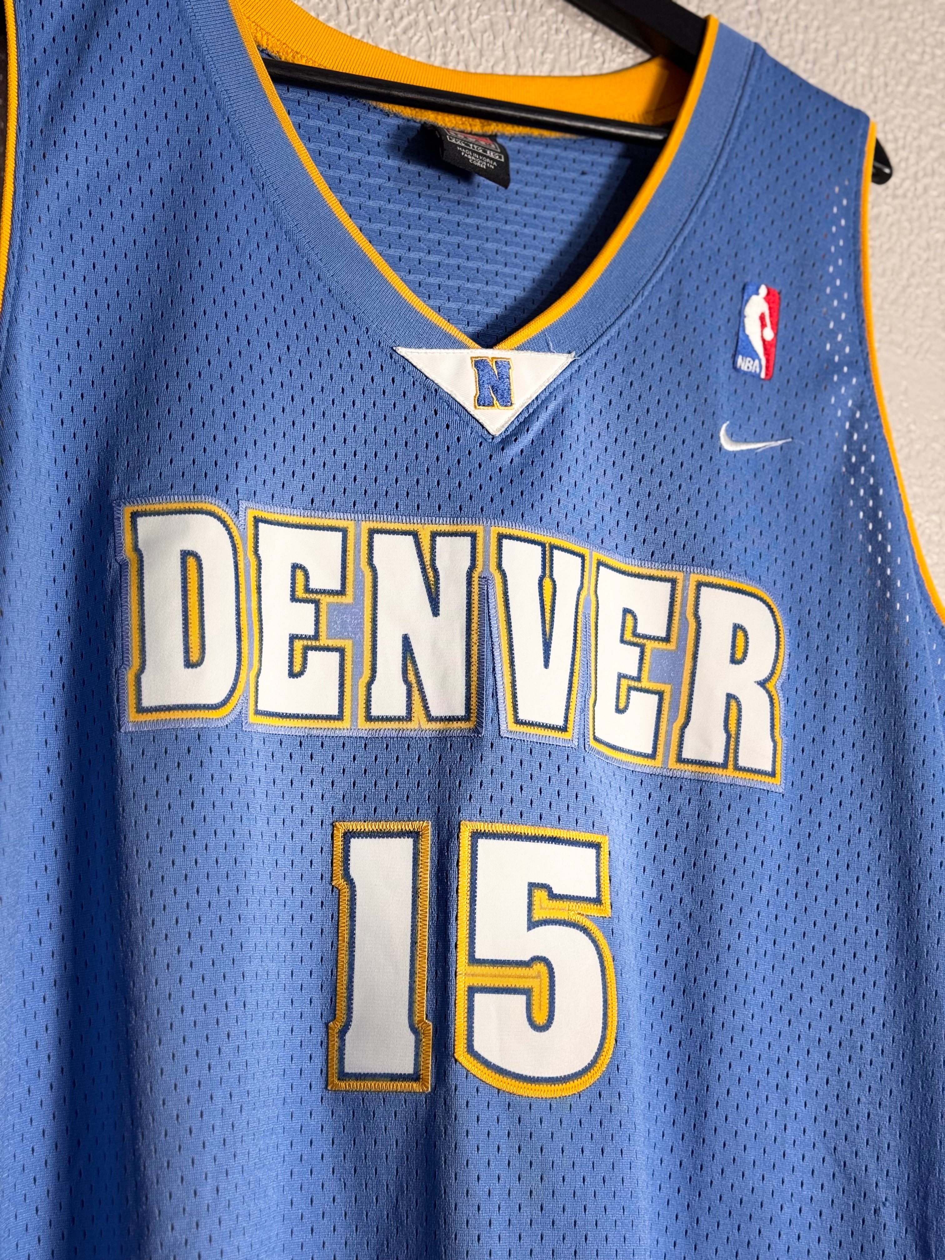 Denver Nuggets Carmelo Anthony Vintage Nike Sewn Swingman NBA Jersey XXL