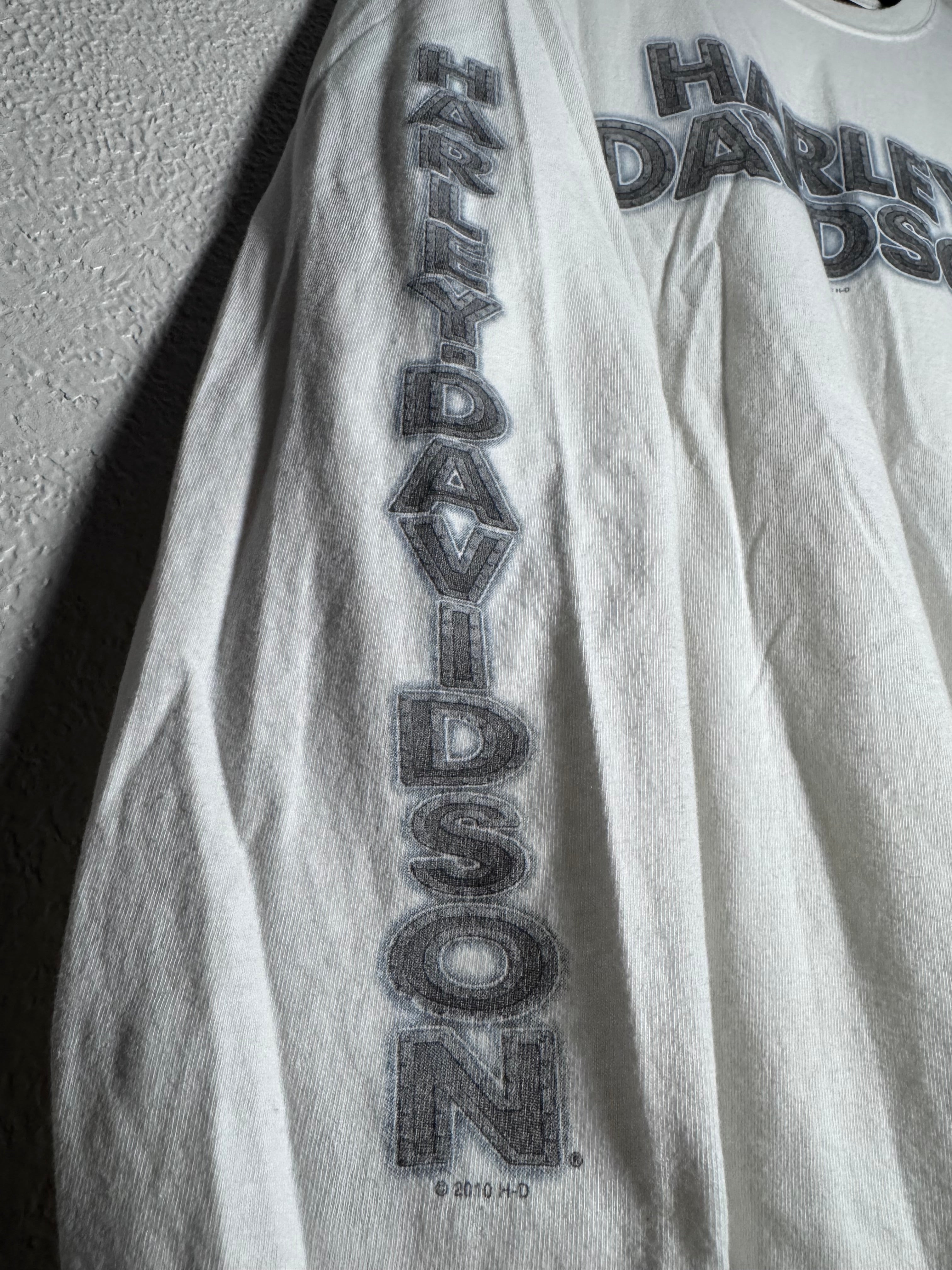 Vintage Harley Davidson Chi-Town Tinley Park IL 2001 Size XL