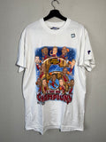 (NEW) Pro Player 1998 Chicago Bulls 6 Time Champions Caricature Shirt Size Medium