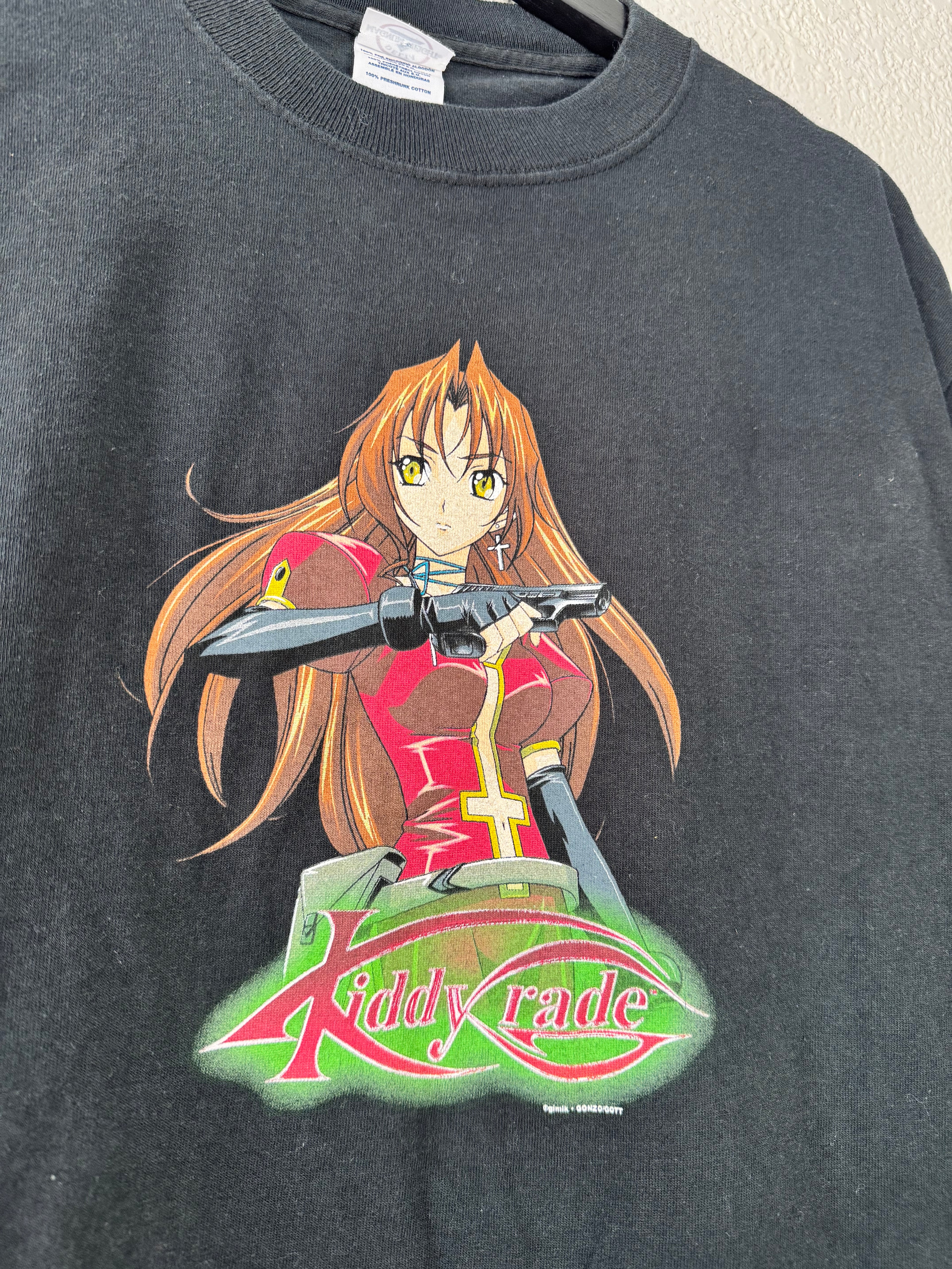 Vintage Rare Kiddy Grade 2002 Anime Shirt Size Large