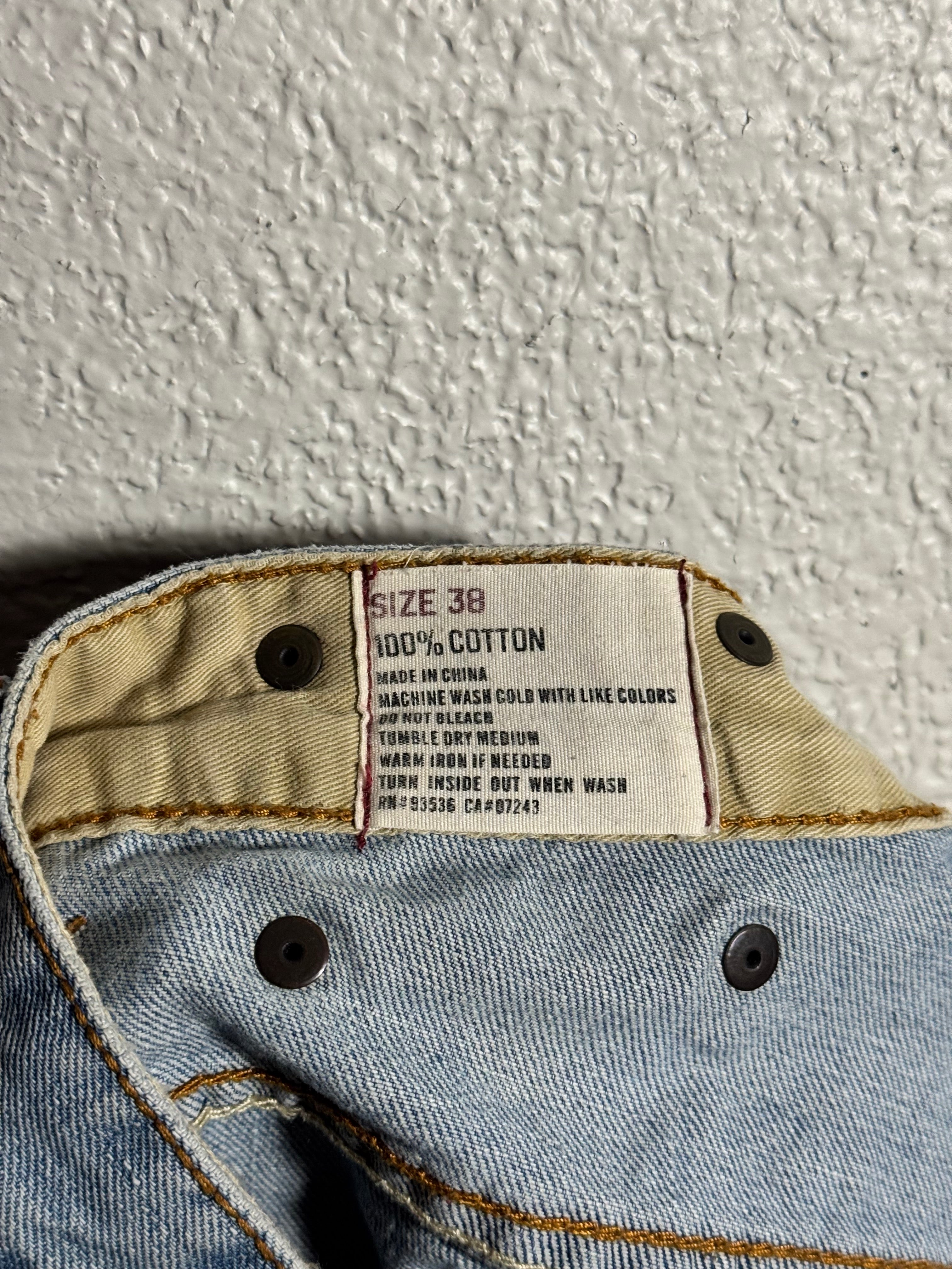 Y2K Baggy Ecko Jean Shorts Size 38