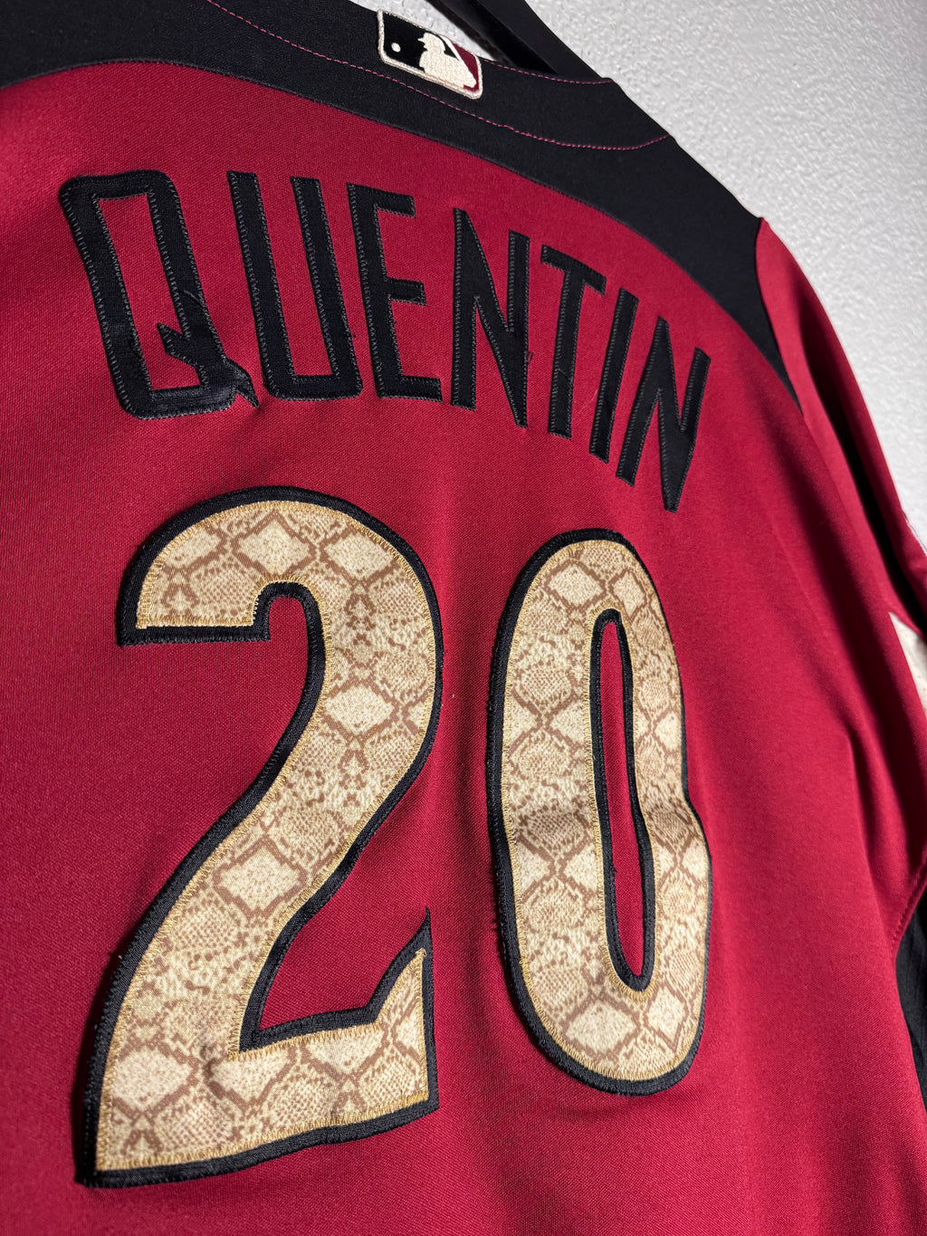 2011 All Star White Sox Carlos Quentin Majestic Cool Base Jersey Size L