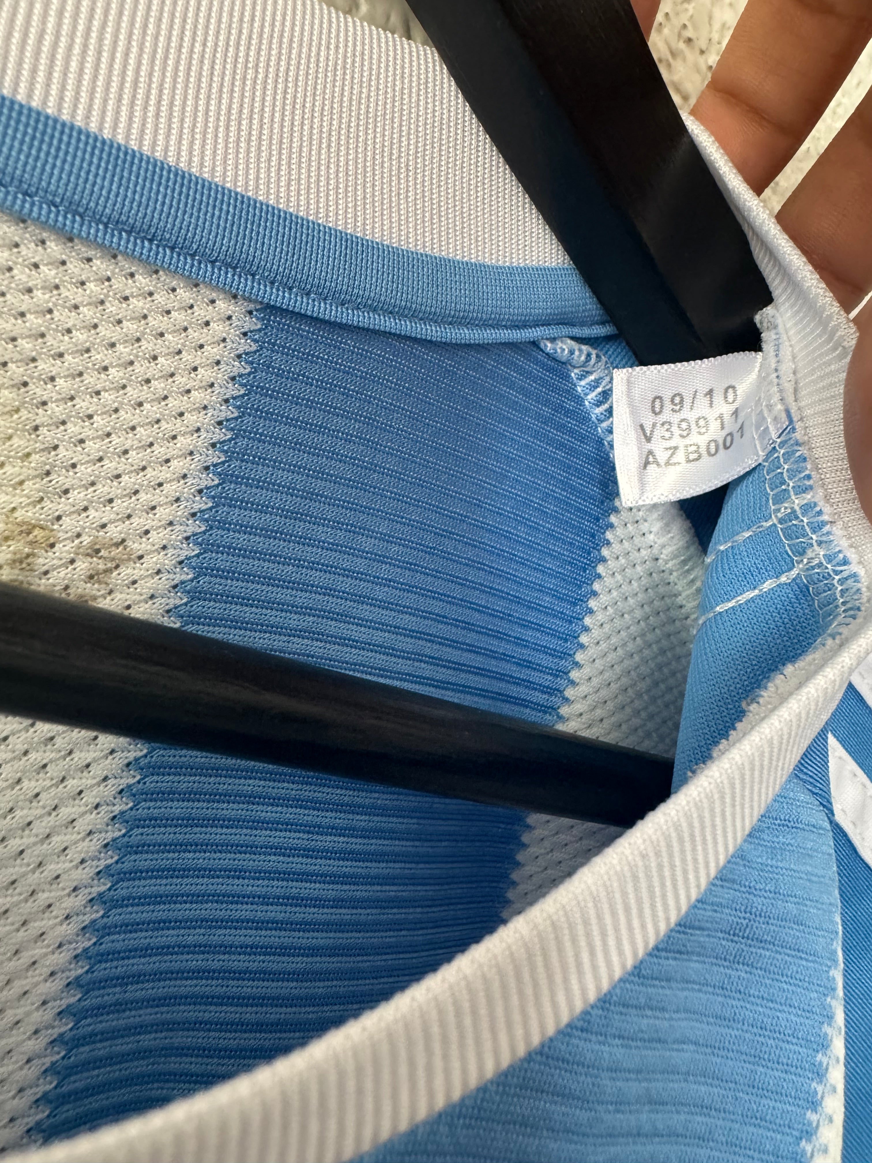Adidas 2010 Argentina Milito World Cup Jersey Size M