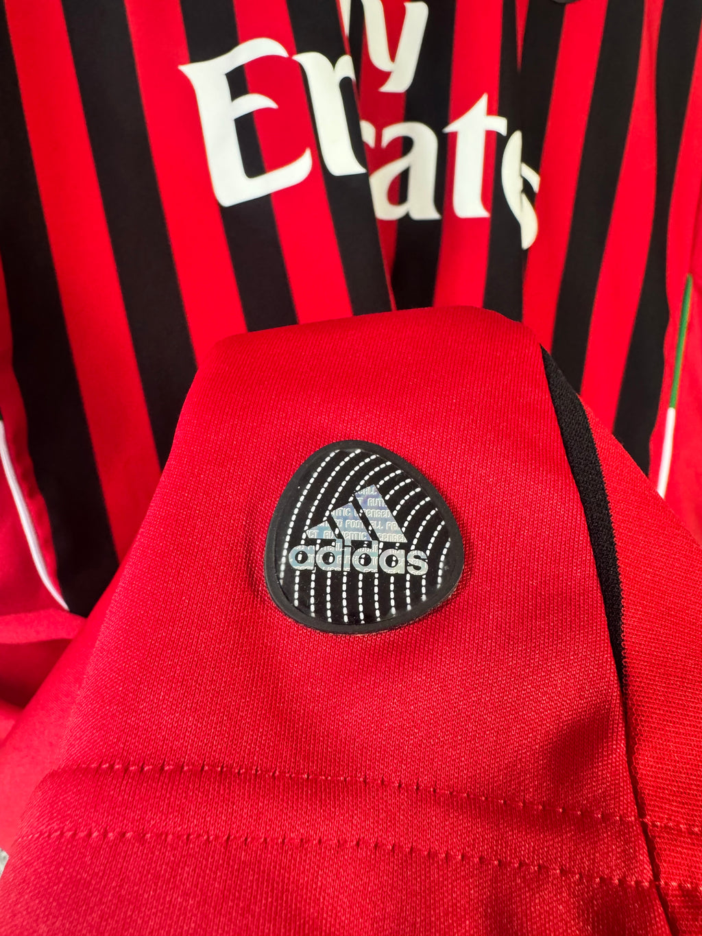 Adidas AC Milan 2011/12 Home Jersey Size XL