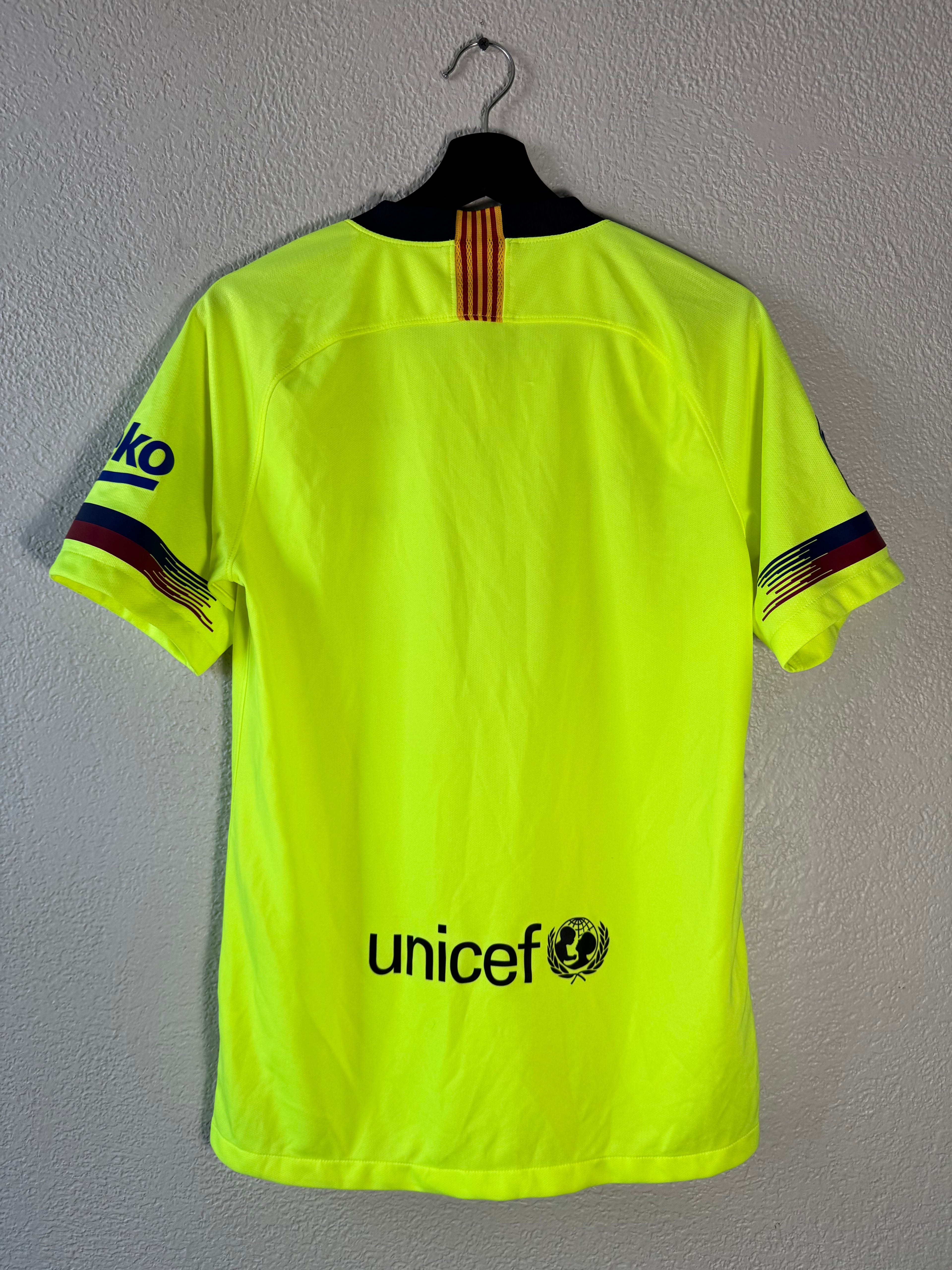 Nike Barcelona 2018/19 Away Soccer Jersey Size S