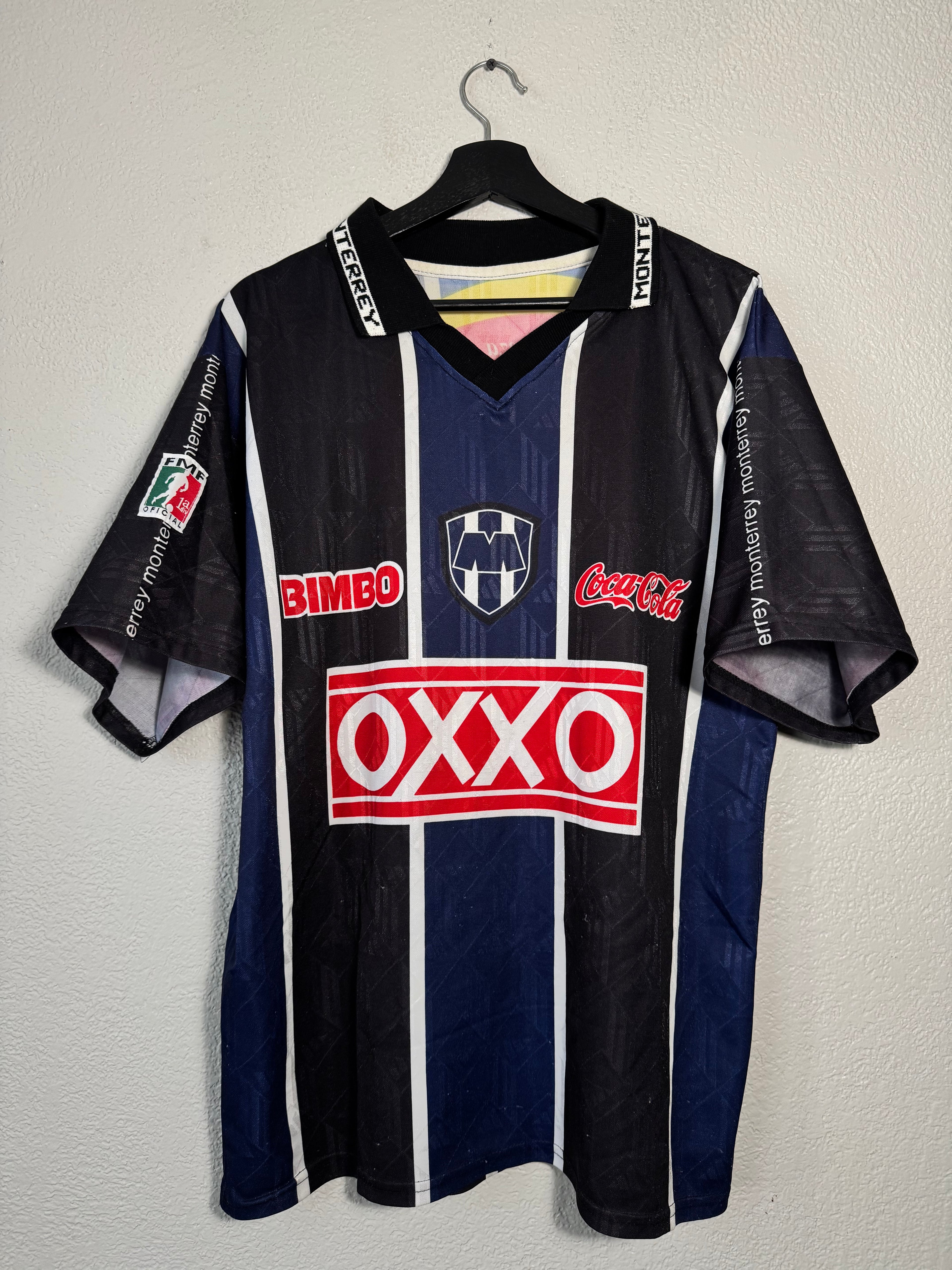 Vintage Monterrey Mexico BOOT Jersey Size XL