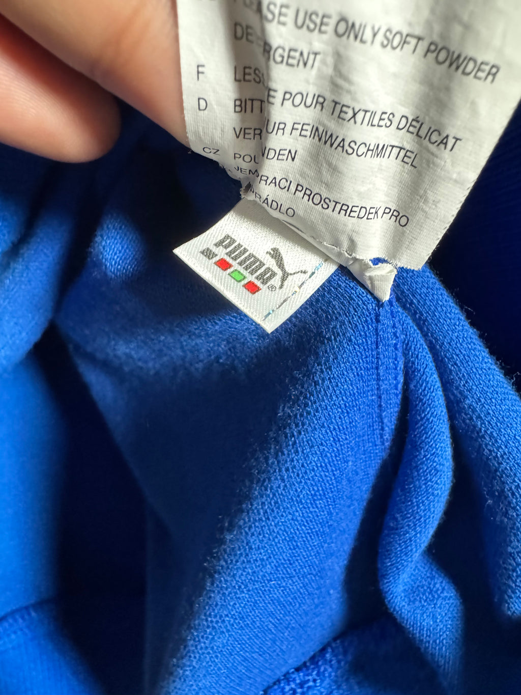 Italy 2003/04 Puma 1/4 Zip Sweatshirt Size L