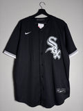 (NEW) Nike Chicago White Sox Jimenez Black Jersey