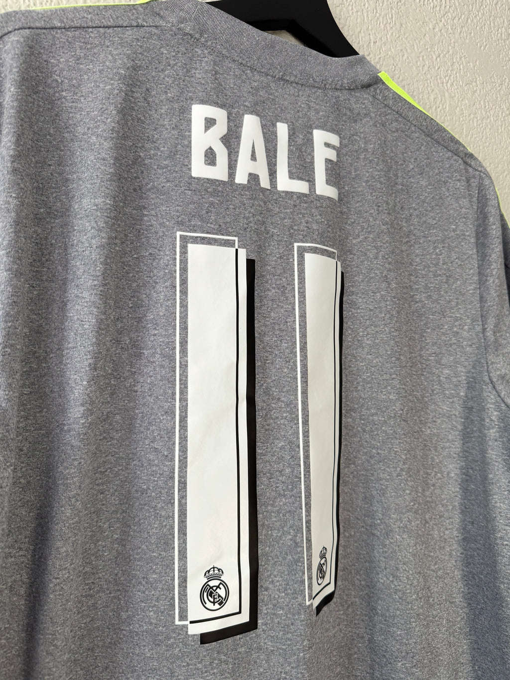 Adidas Real Madrid 2015/16 Gareth Bale Away Jersey Size Large
