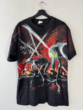Vintage 90's Pink Floyd The Wall All Over Print T Men’s Size L Winterland