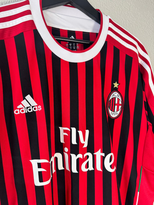 Adidas AC Milan 2011/12 Home Jersey Size XL