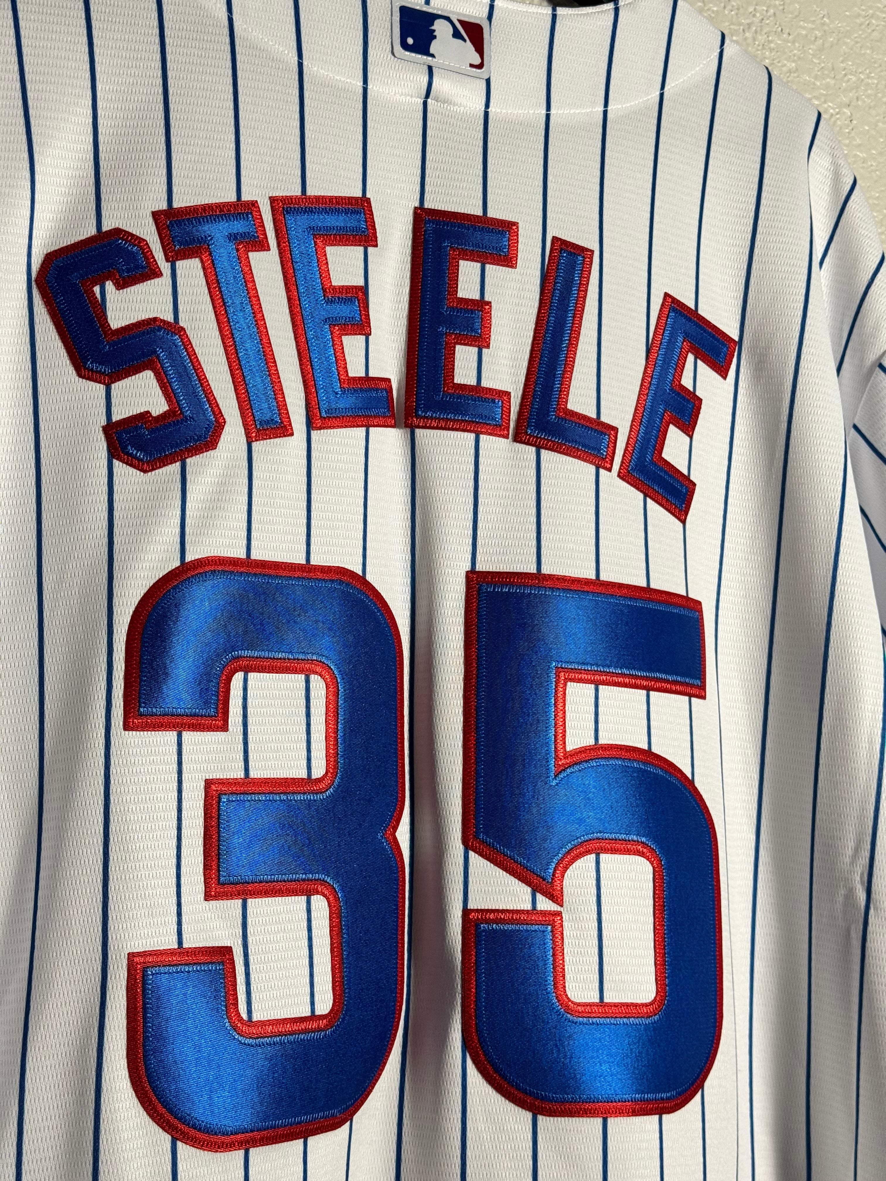 (NEW) Nike Chicago Cubs Steele Jersey