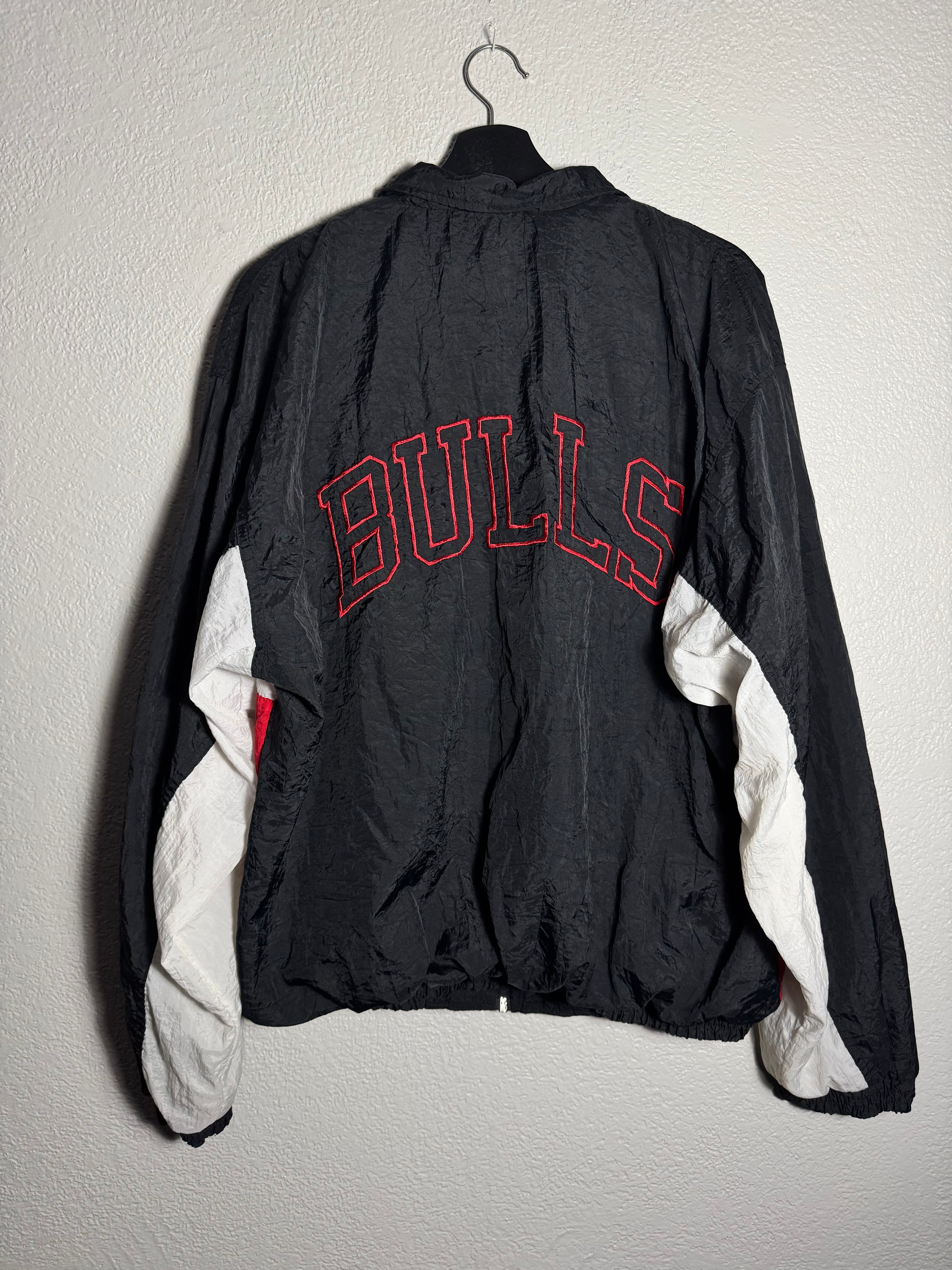 Vintage 90s Chicago Bulls Windbreaker Size Large