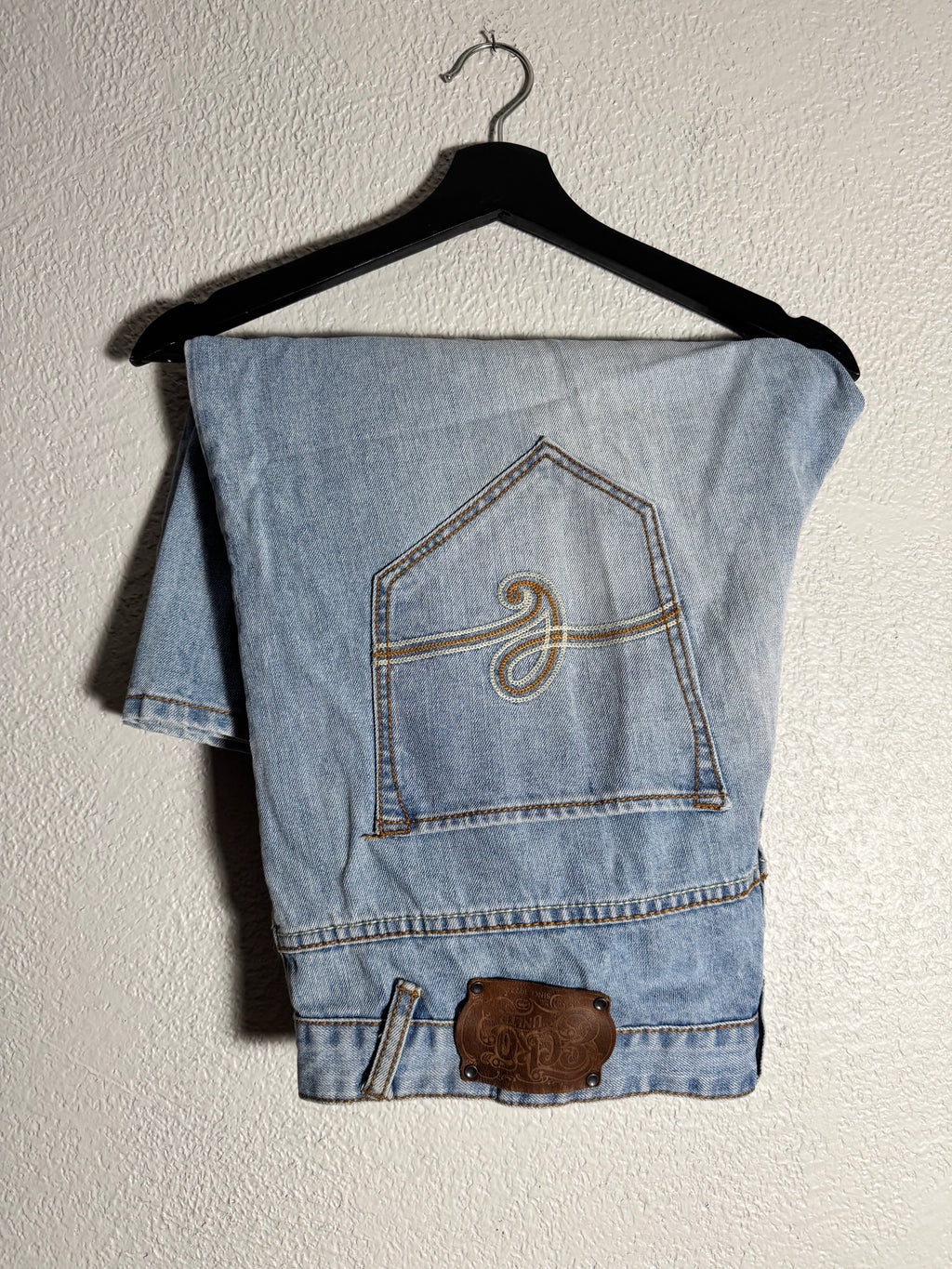 Y2K Baggy Ecko Jean Shorts Size 38