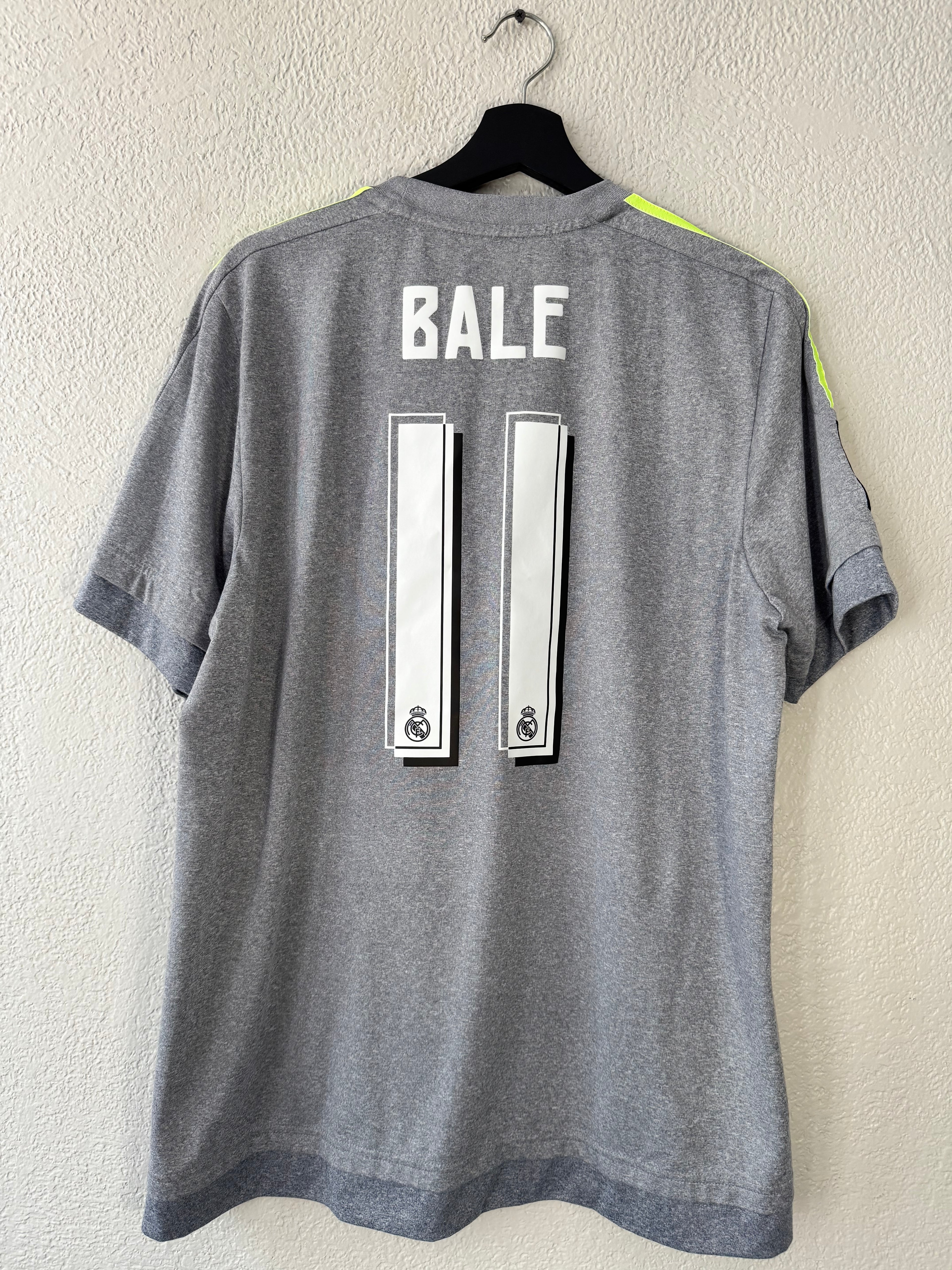 Adidas Real Madrid 2015/16 Gareth Bale Away Jersey Size Large