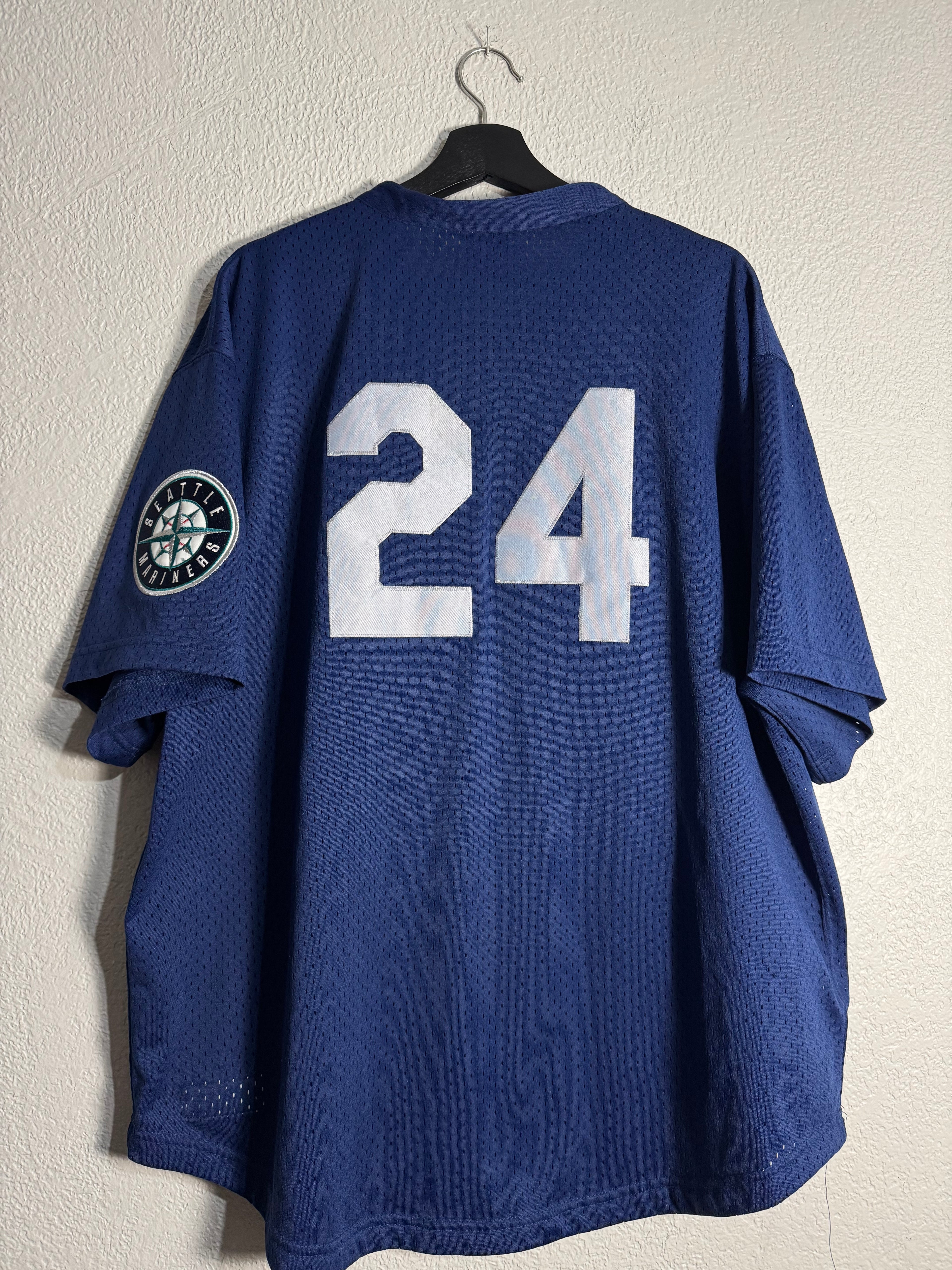 Mitchell & Ness Seattle Mariners Ken Griffey Jr.  Cooperstown Jersey Size XXL