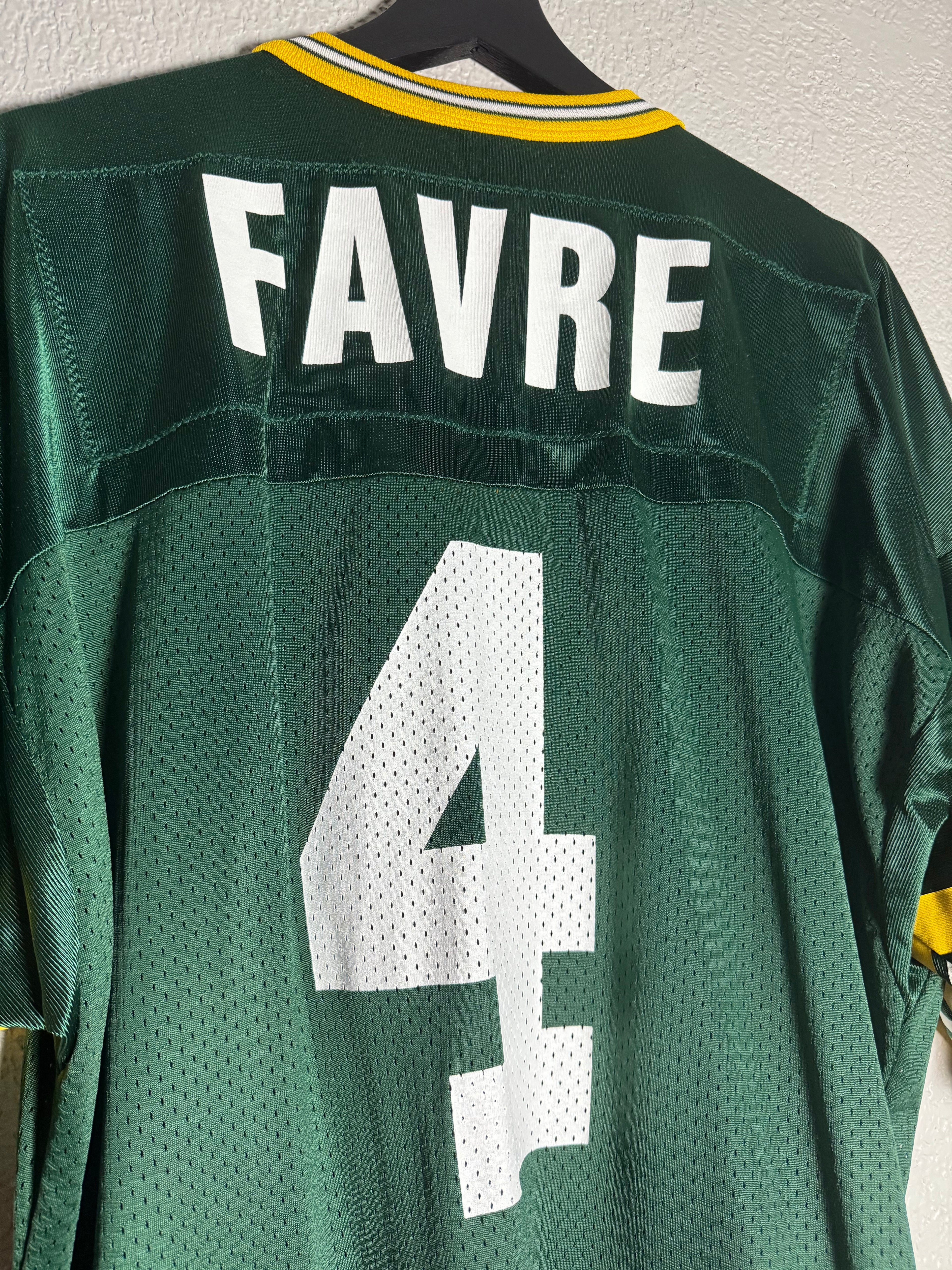 Vintage Greenbay Packers Favre Jersey Size 48 XL
