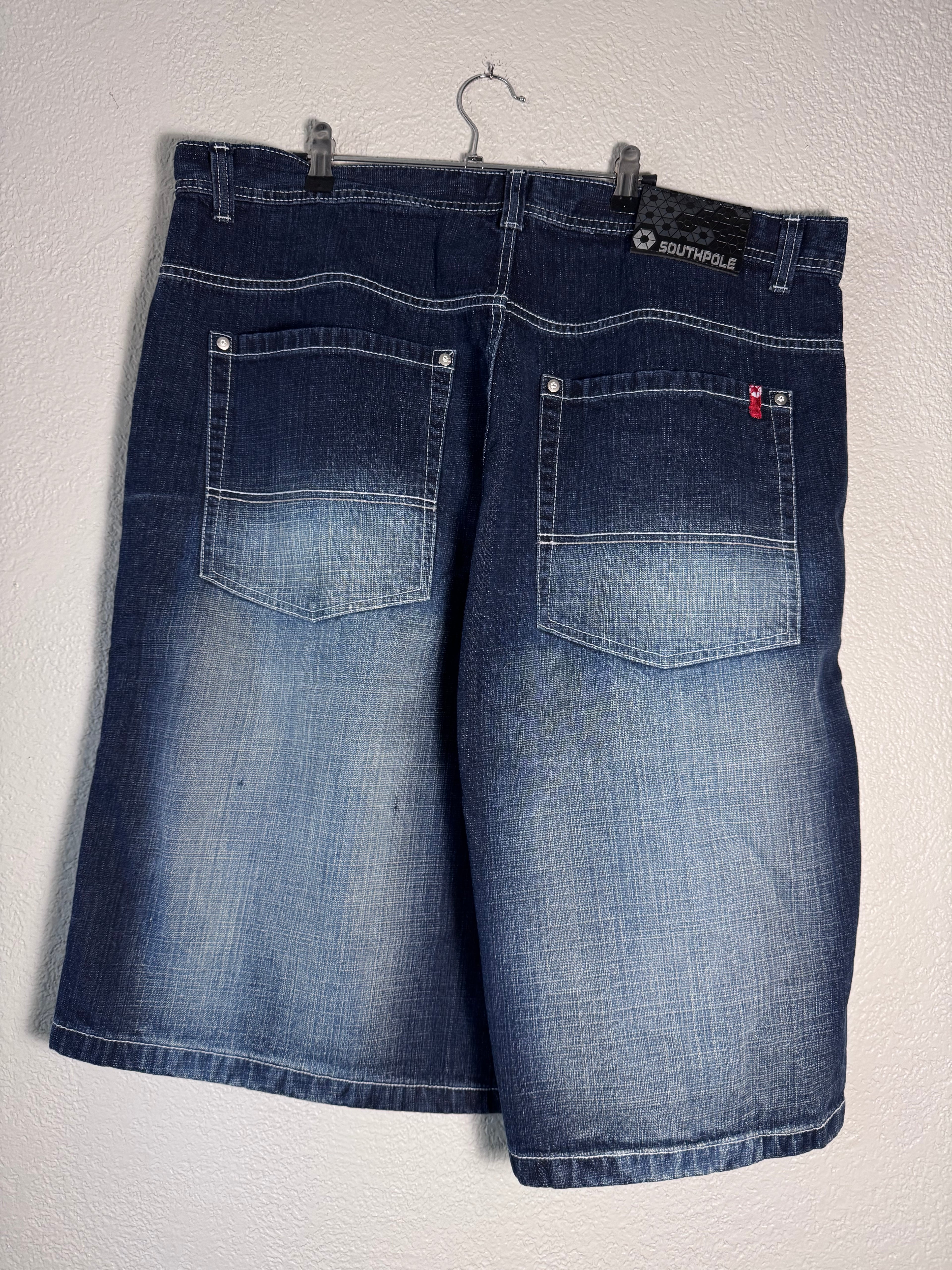 Vtg/Y2K South Pole Baggy Jean Shorts Size 42
