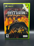 XBOX Batman Rise of Sin Tzu Original Video Game Complete in Box