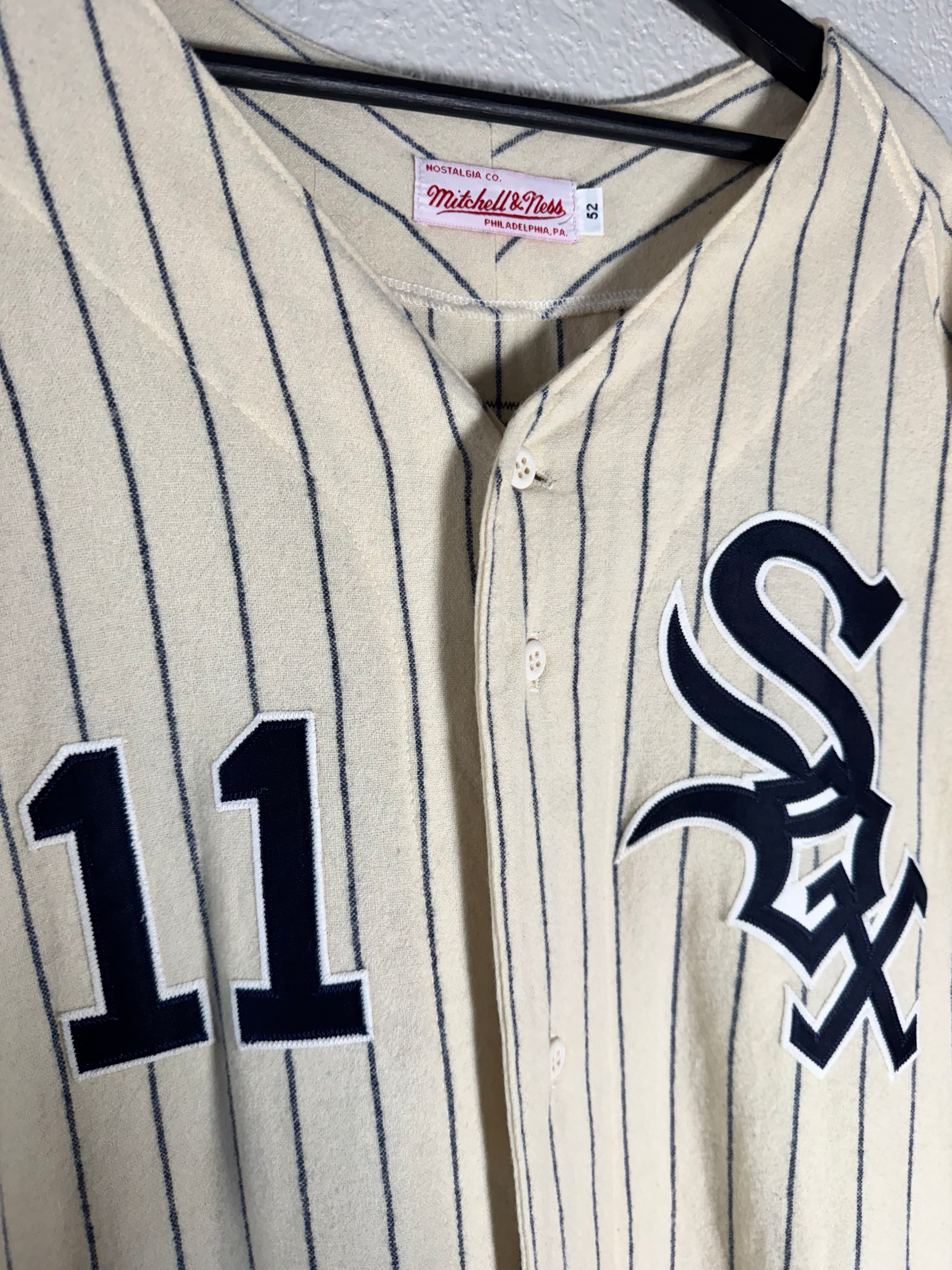 Authentic Mitchell & Ness 1968 Luis Aparicio Chicago White Sox Jersey Sz 52 XXL