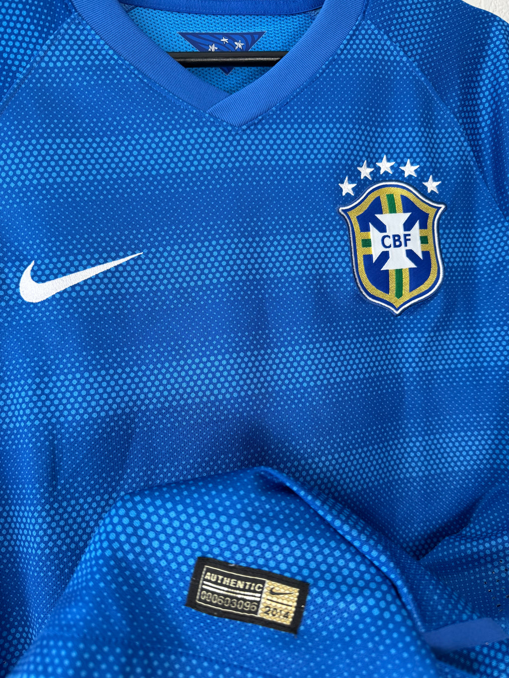 Nike BRAZIL 2014/15 Away Jersey Size Large
