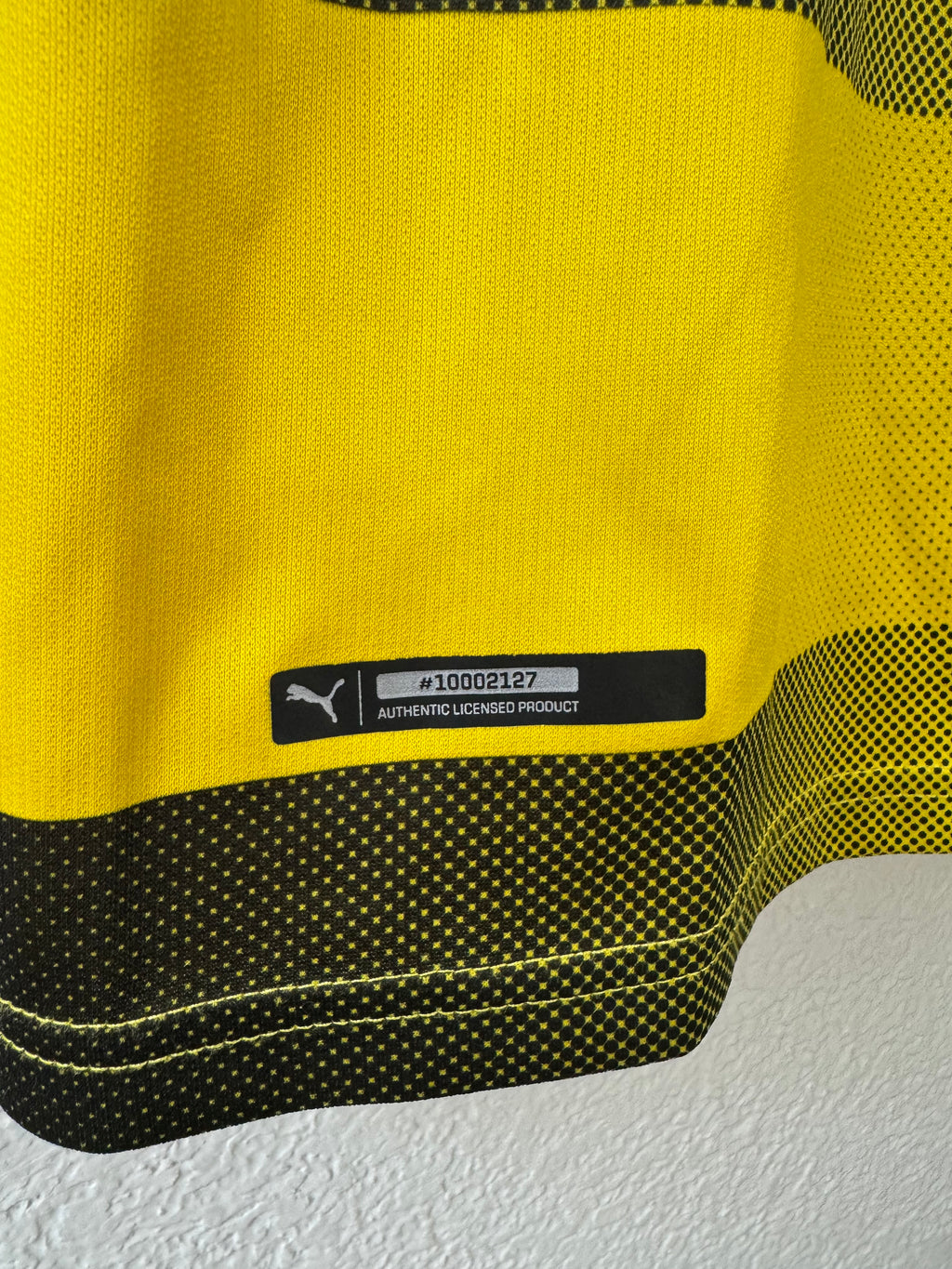 Borussia Dortmund Home Christian Pulisic Puma 2017/18 Jersey Size Large
