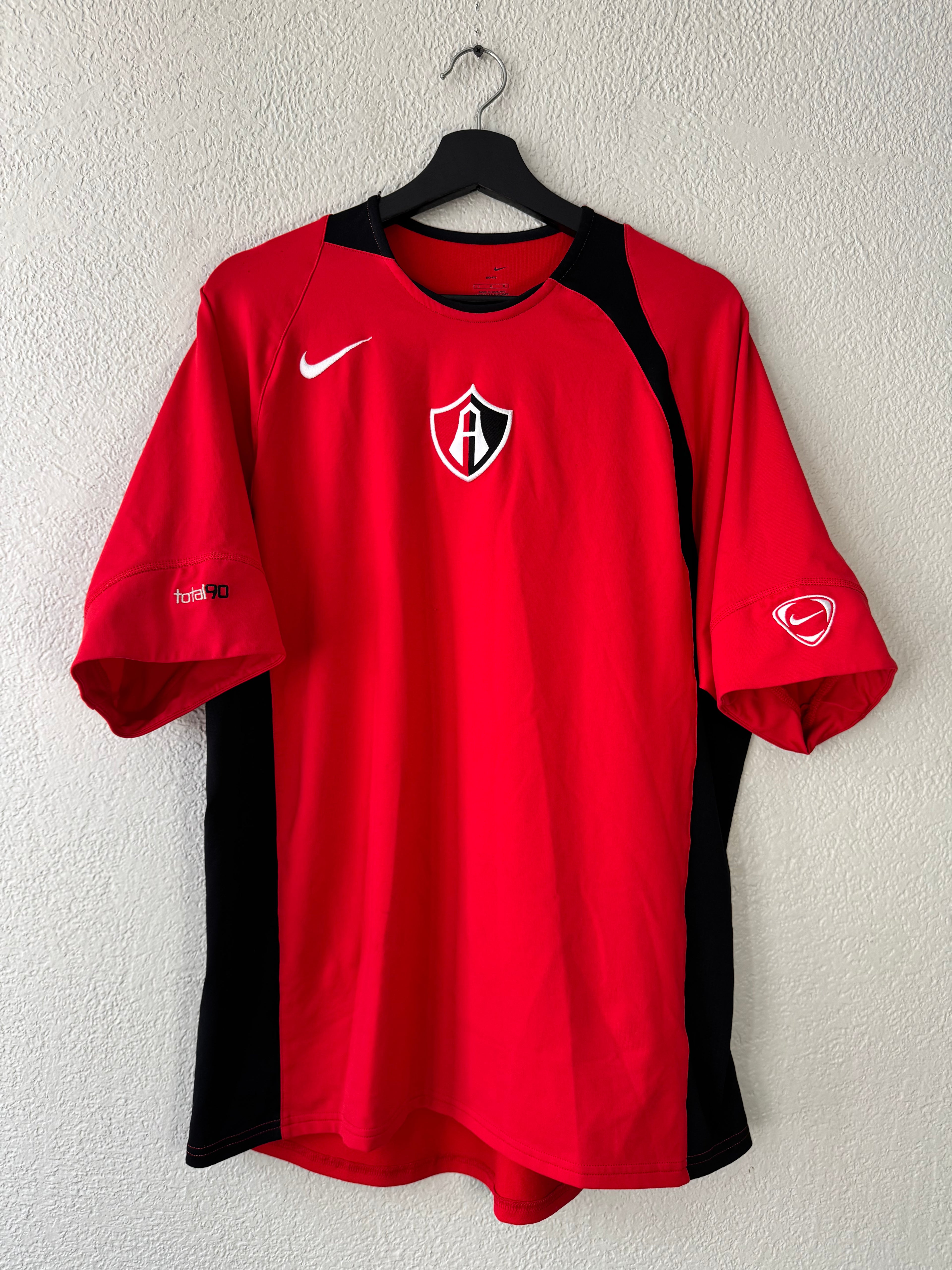 Vintage Nike Total 90 Atlas Liga Mx 2004/05 Training Jersey Size Large
