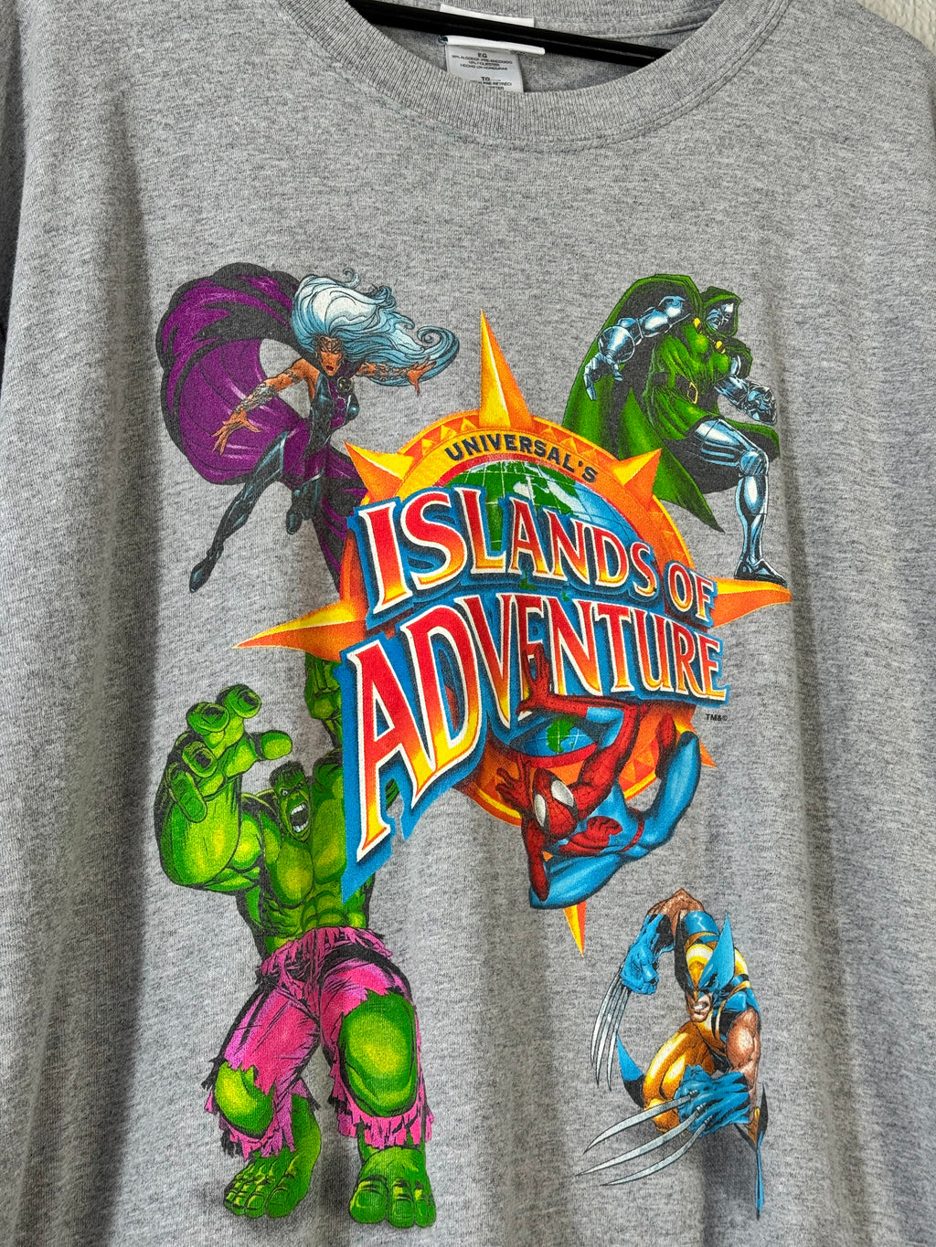 Vintage Universal Studios Islands Of Adventure T Shirt Size XL