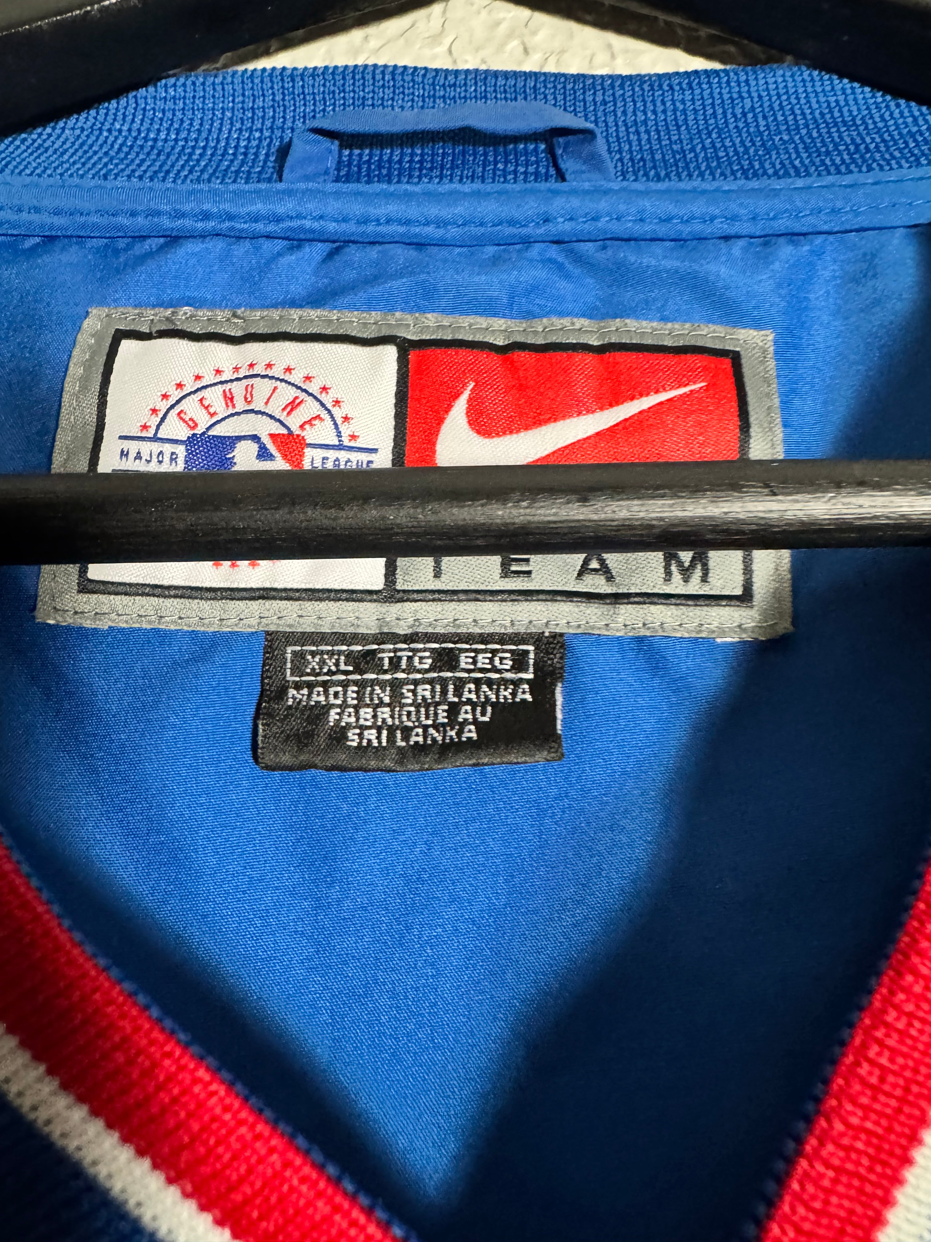 Chicago Cubs Nike Pullover Windbreaker Size XXL