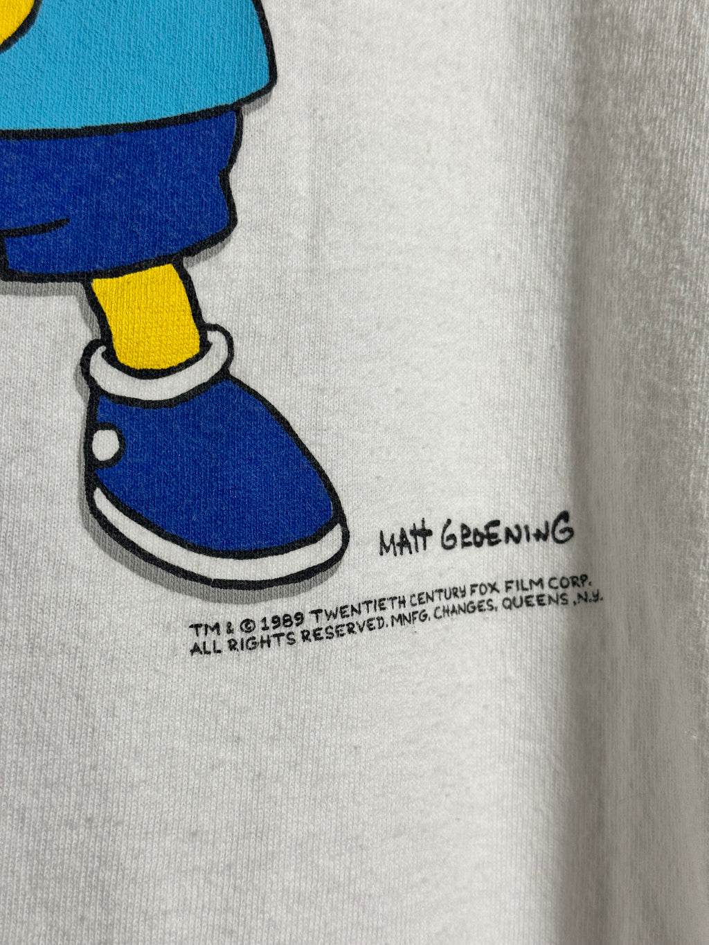 Vintage 1989 Bart Simpson ‘Underachiever’ Size Large